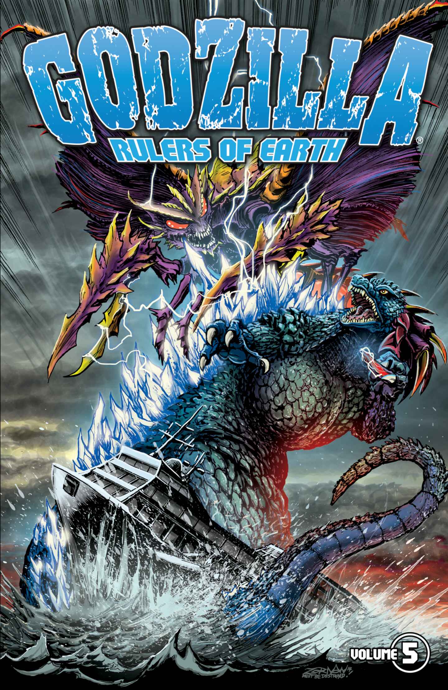 poster for Godzilla: Rulers of Earth, Volume 5