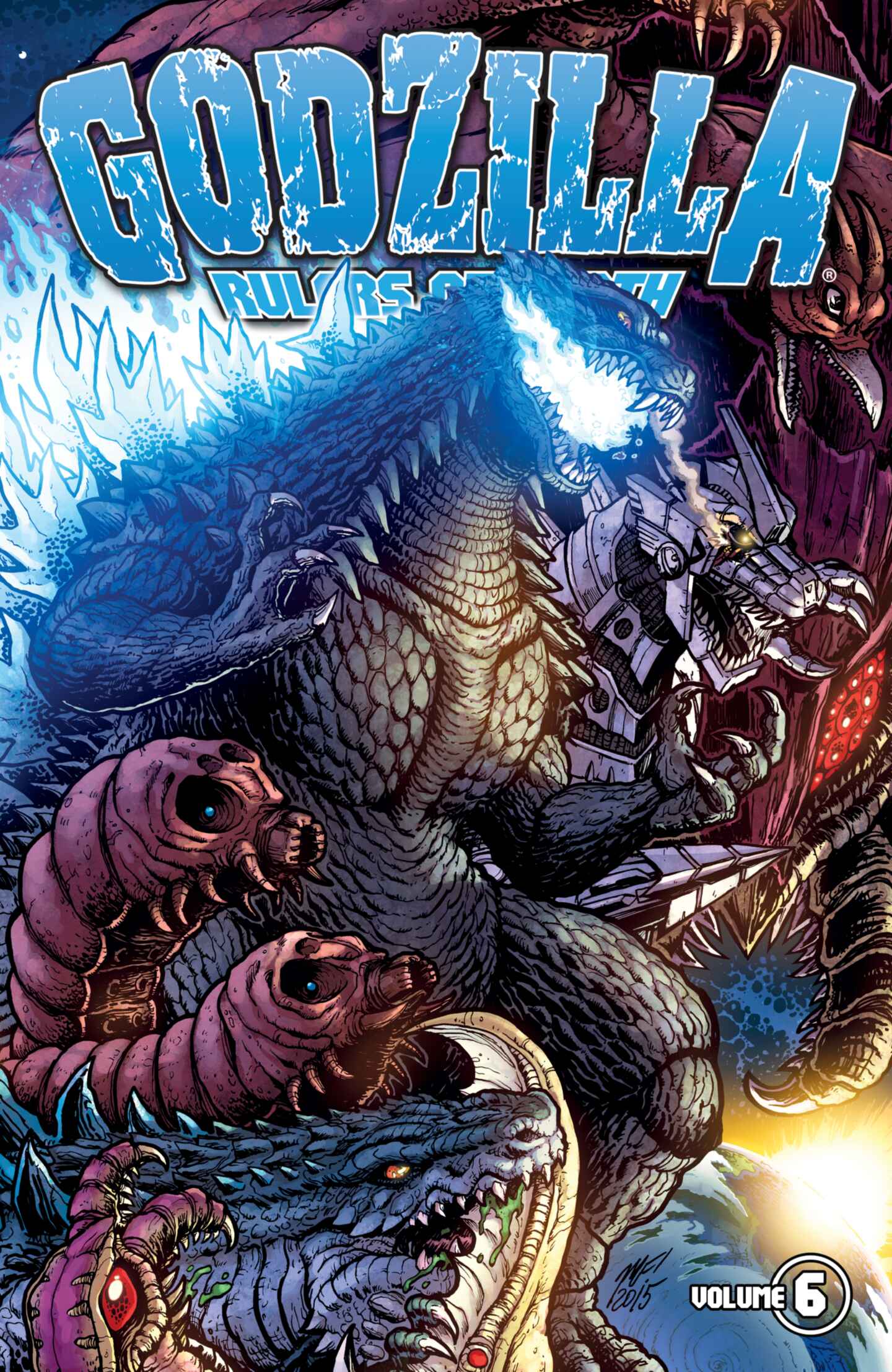 cover for Godzilla: Rulers of Earth, Volume 6