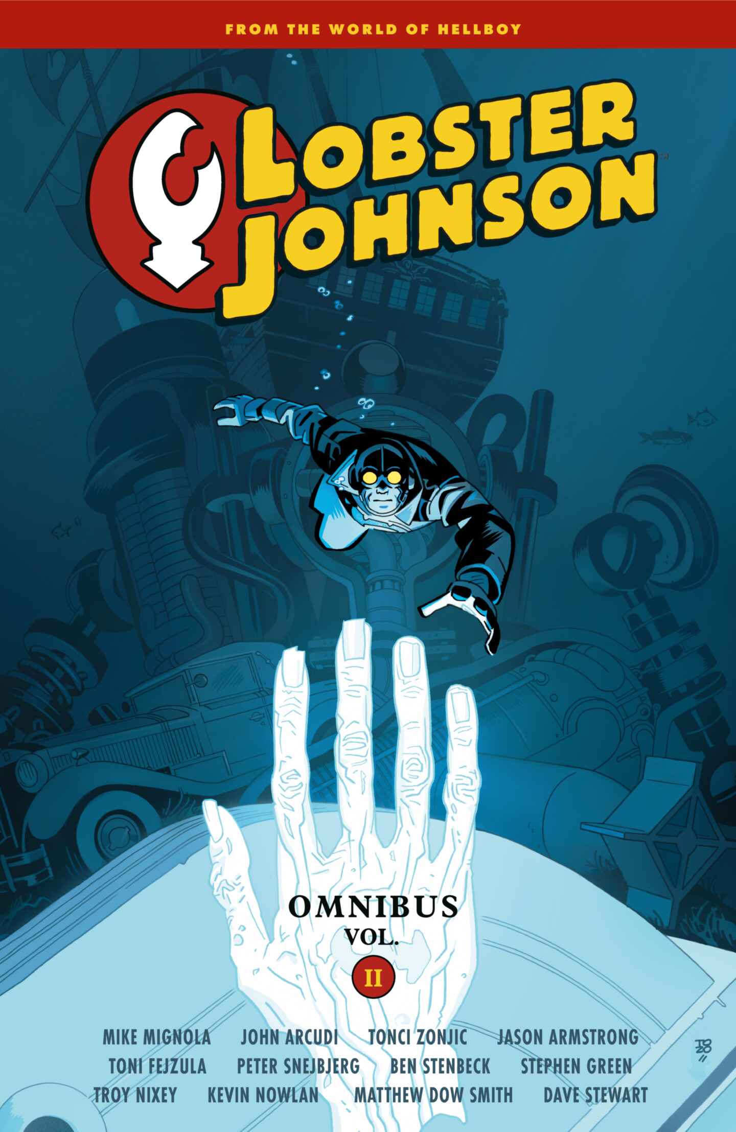 poster for Lobster Johnson, Volume 2