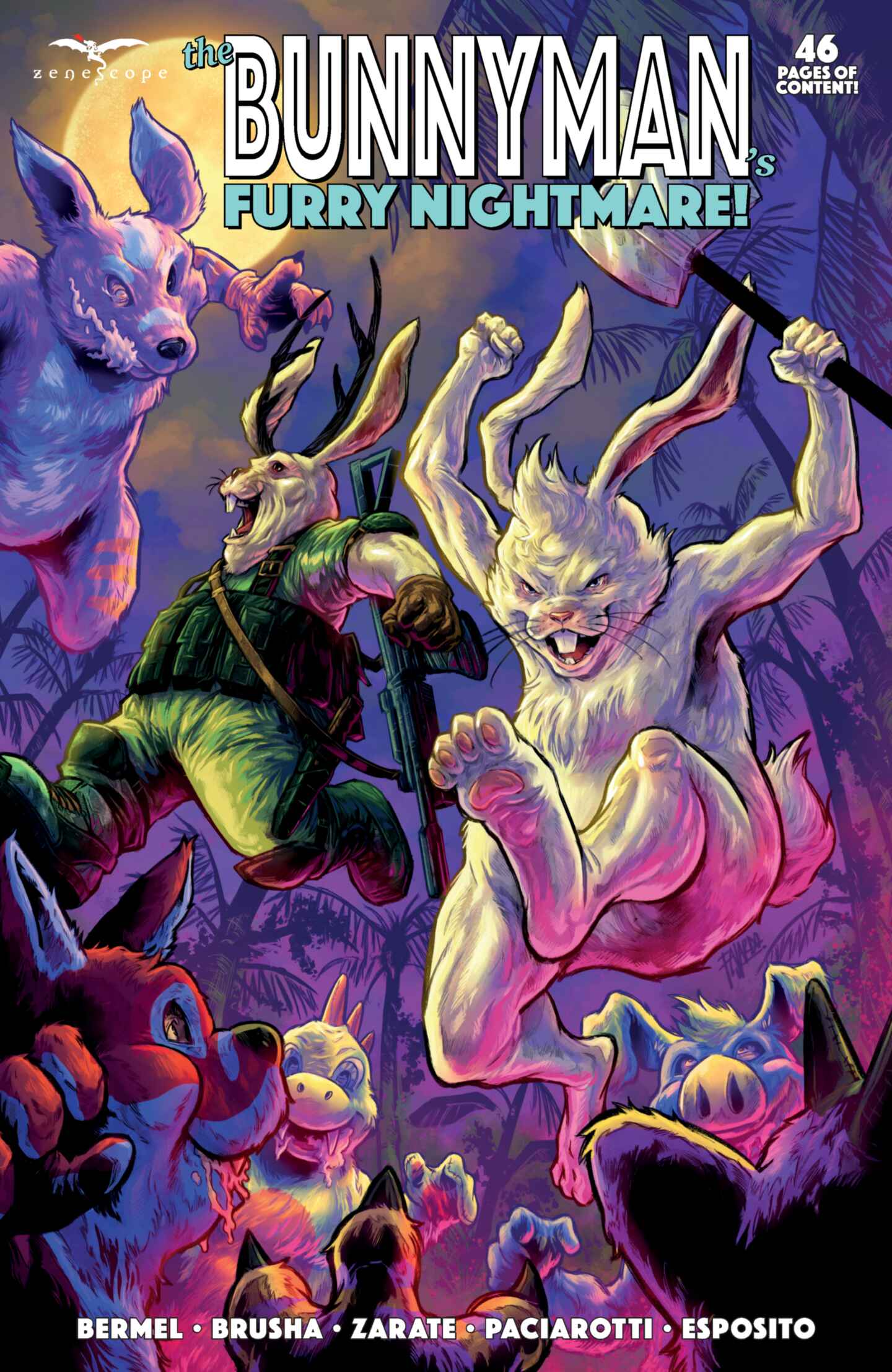 poster for Man Goat & The Bunnyman, Volume 1