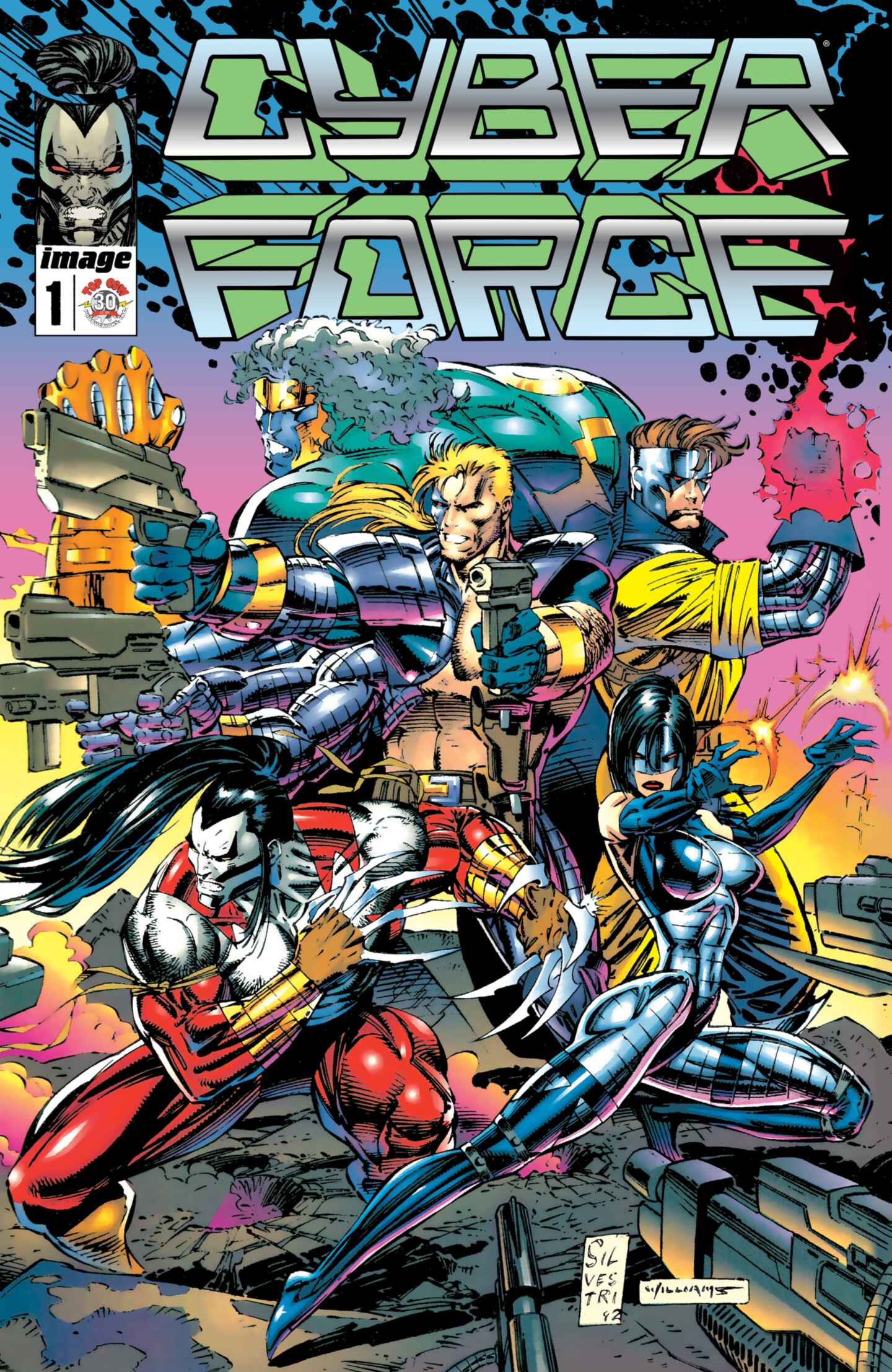 poster for CYBERFORCE #1 (1992) (Digital)
