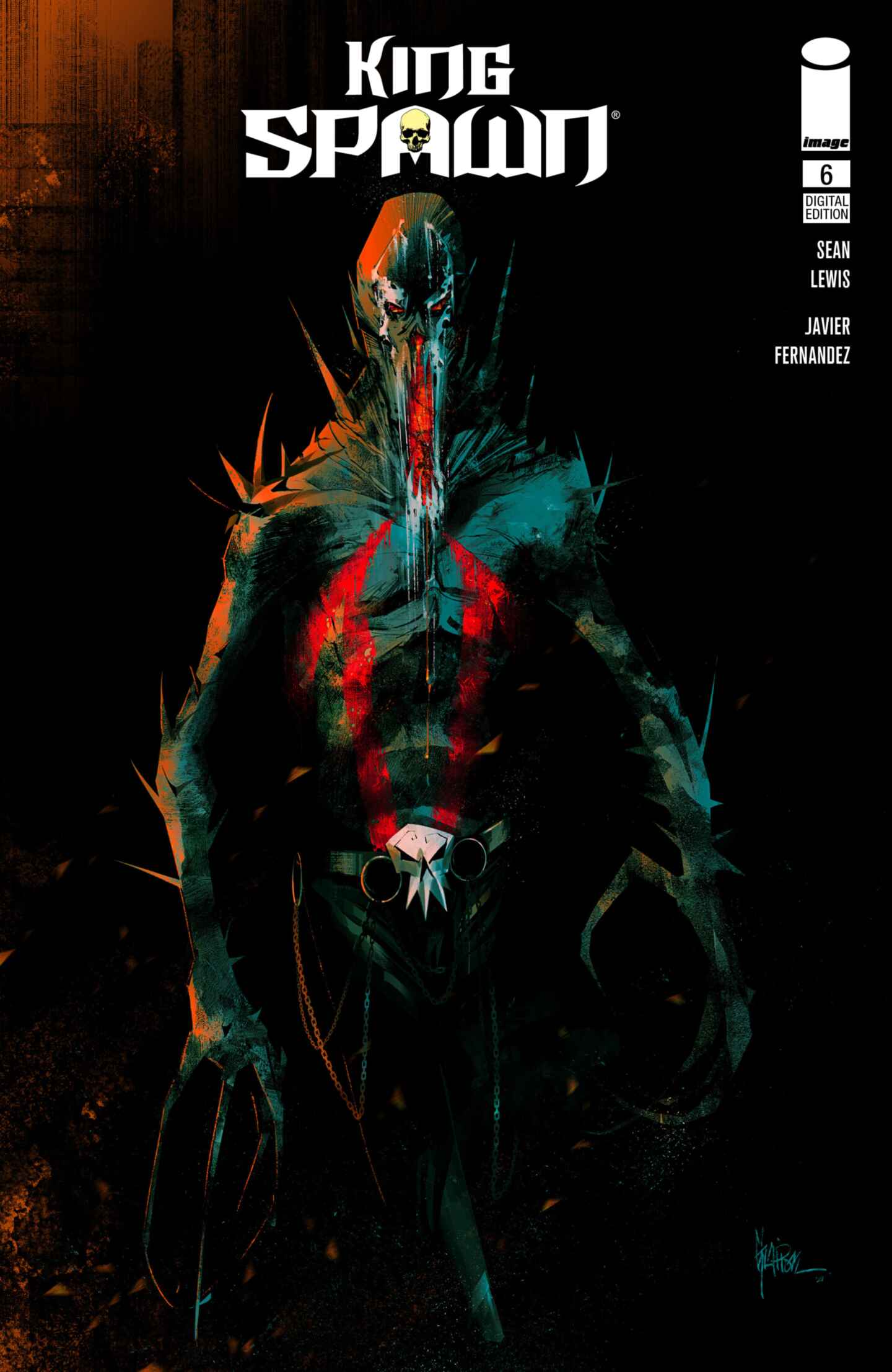 poster for KING SPAWN #6 (Digital)