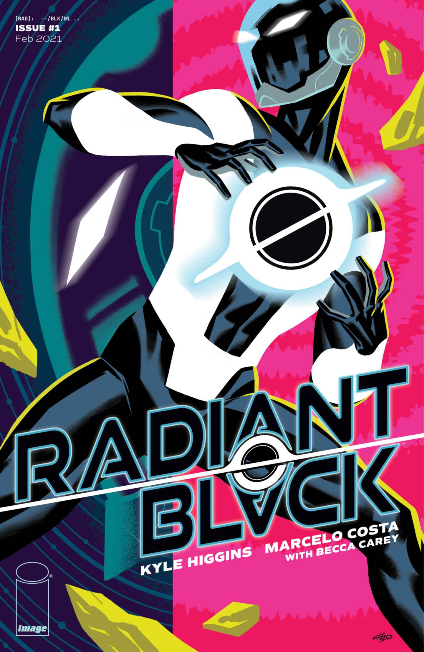 poster for RADIANT BLACK #1 (Digital)