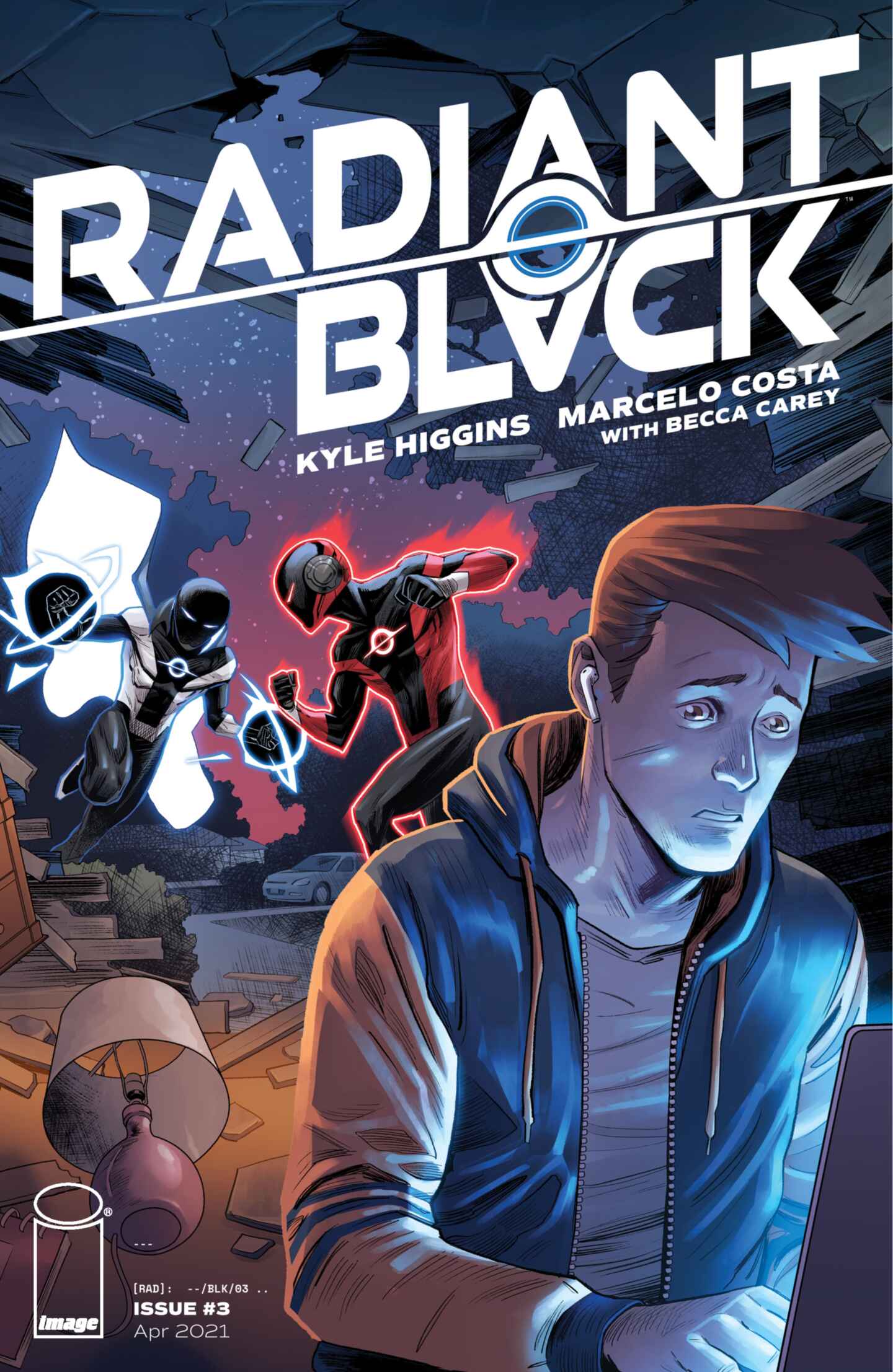 poster for RADIANT BLACK #3 (Digital)