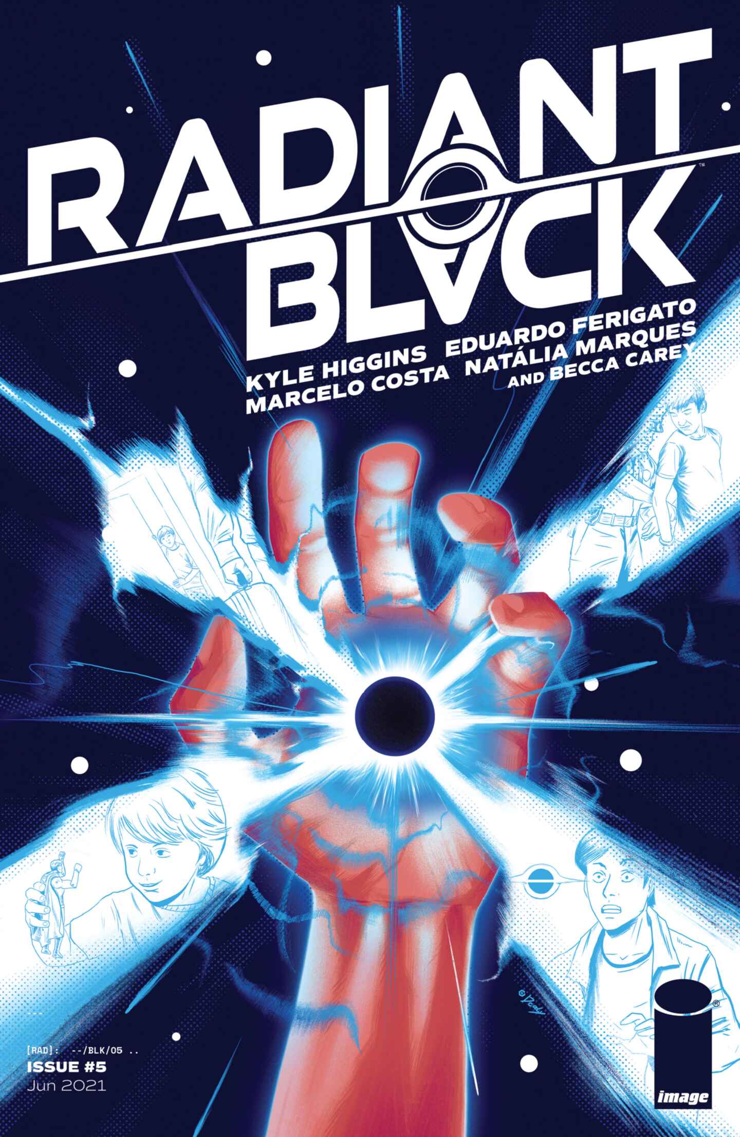 poster for RADIANT BLACK #5 (Digital)