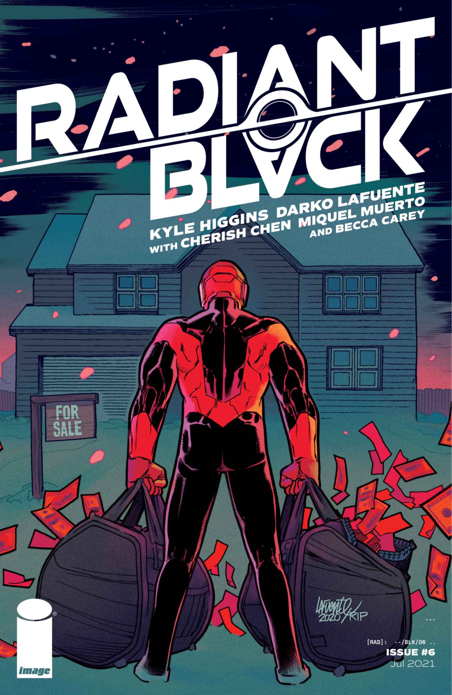 poster for RADIANT BLACK #6 (Digital)