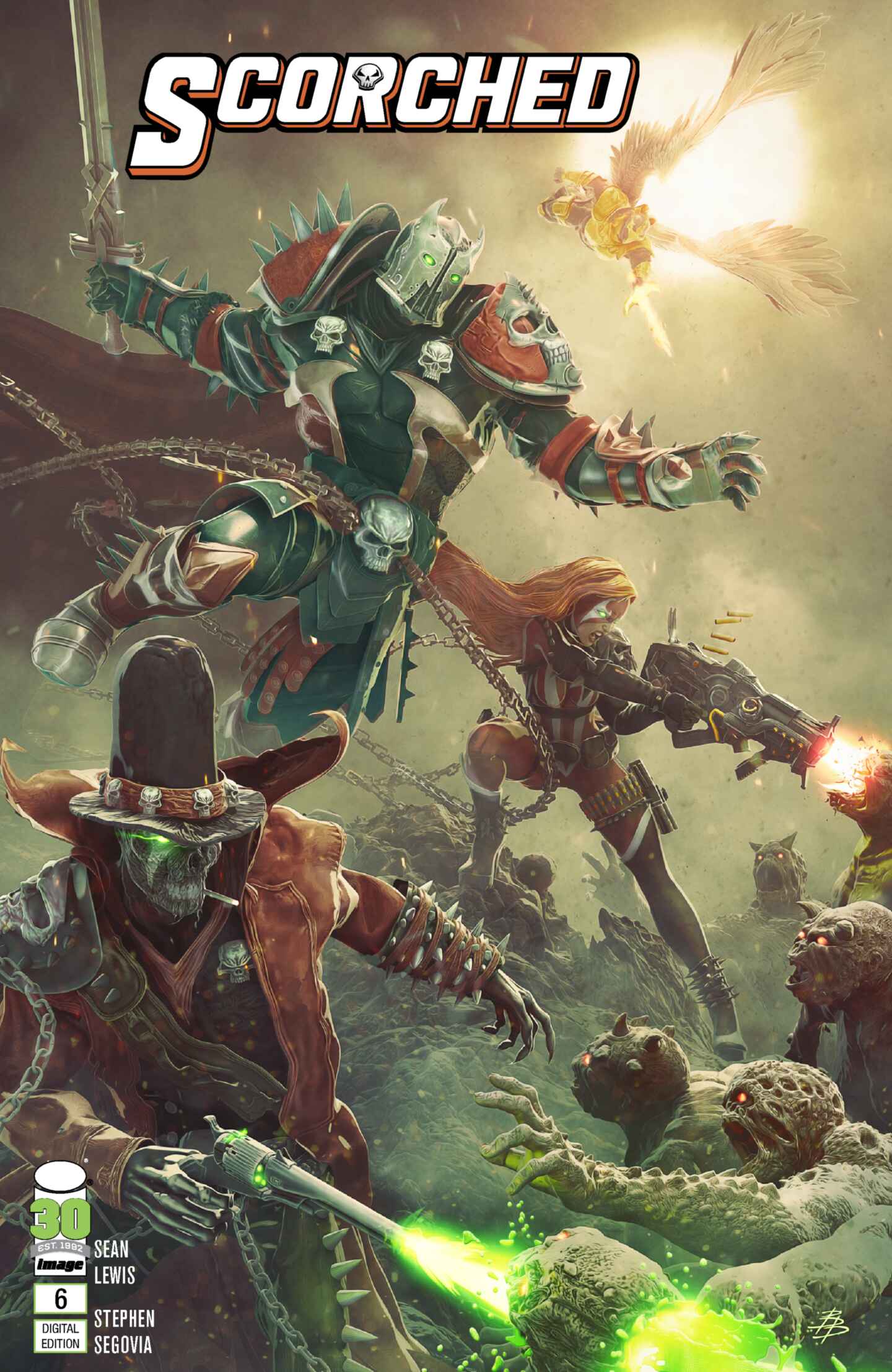 poster for SCORCHED #6 (Digital)