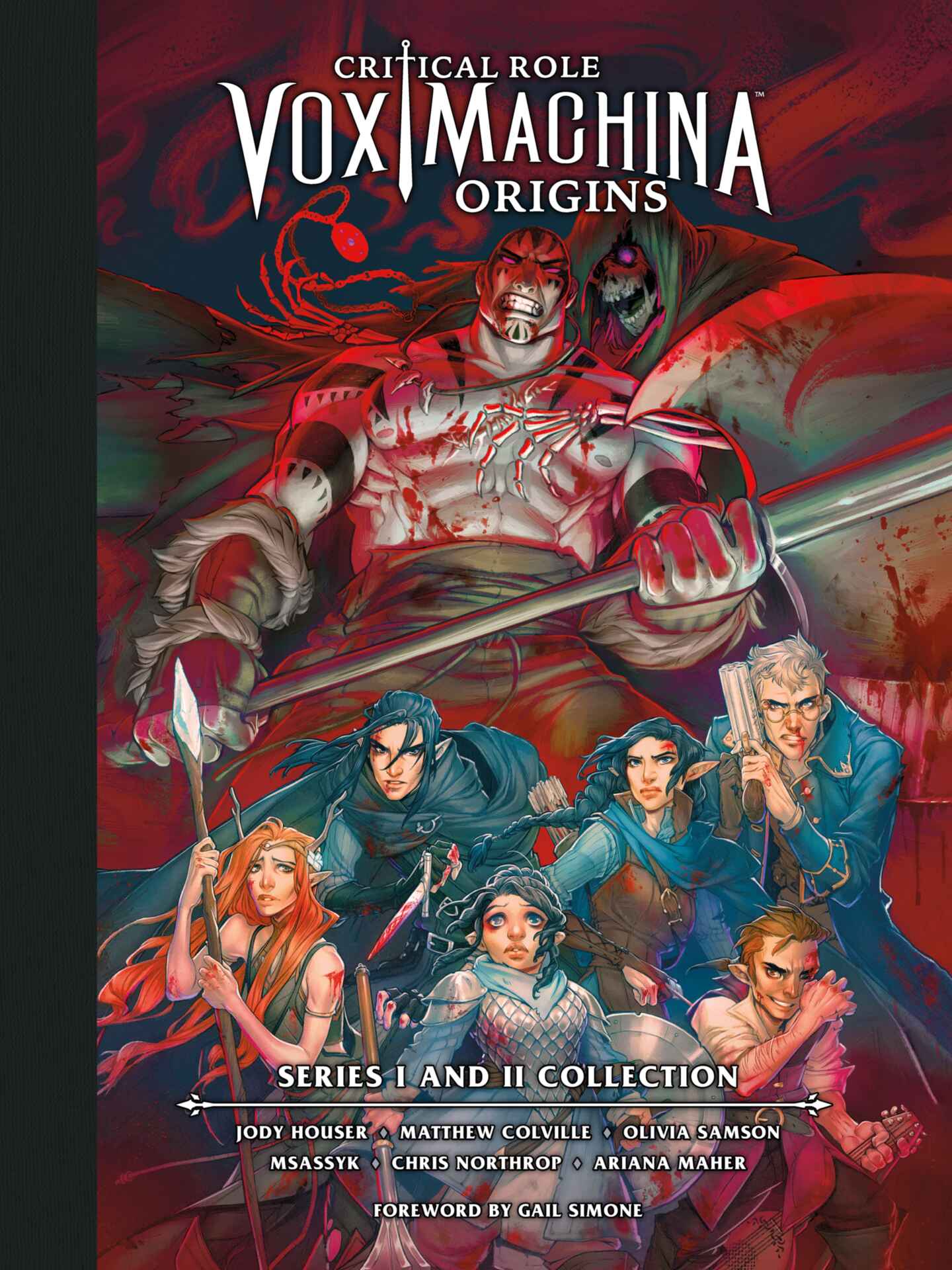 series cover for Critical Role: Vox Machina Origins from inkypen