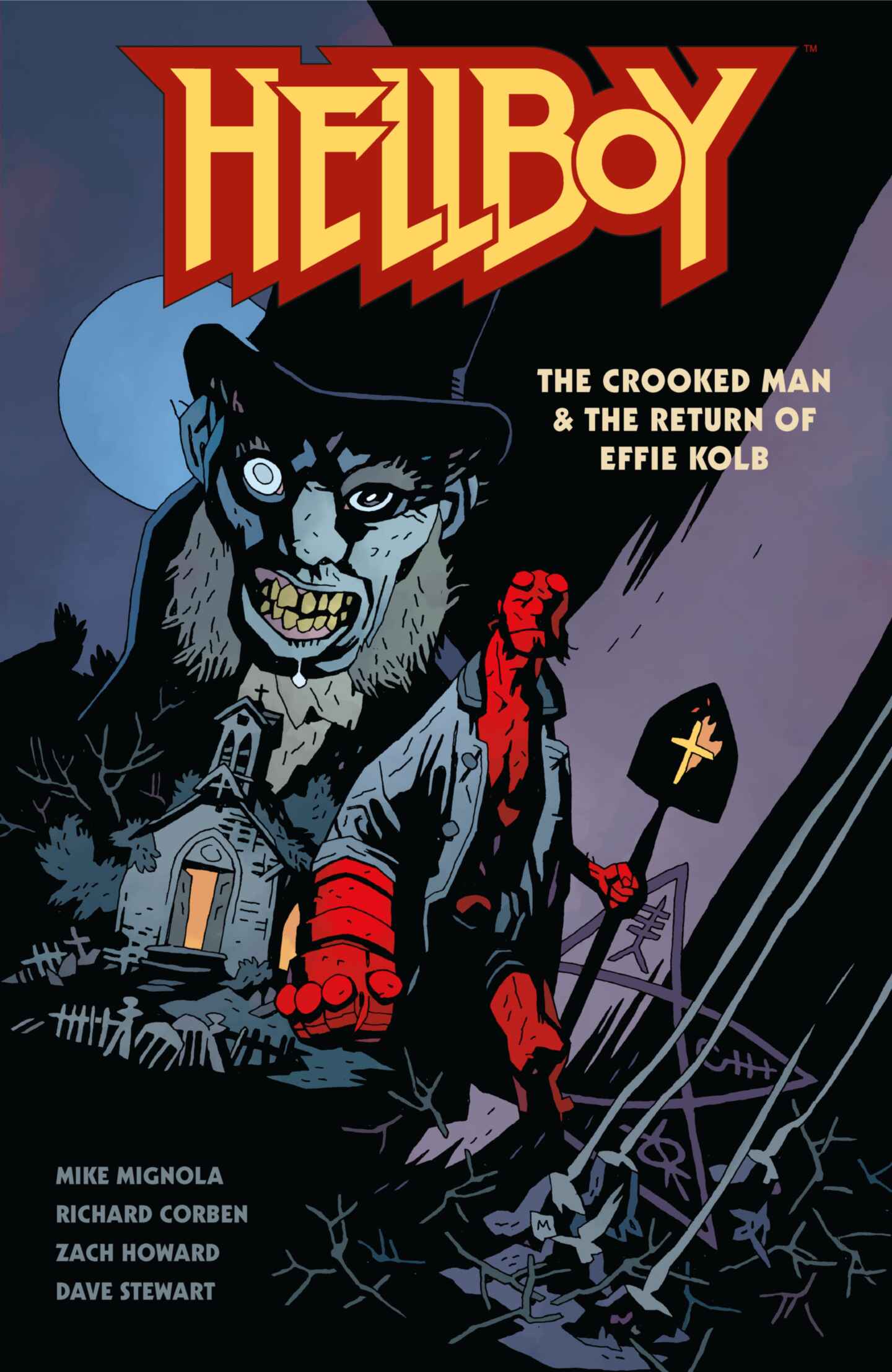 series cover for Hellboy: The Crooked Man & The Return of Effie Kolb from inkypen