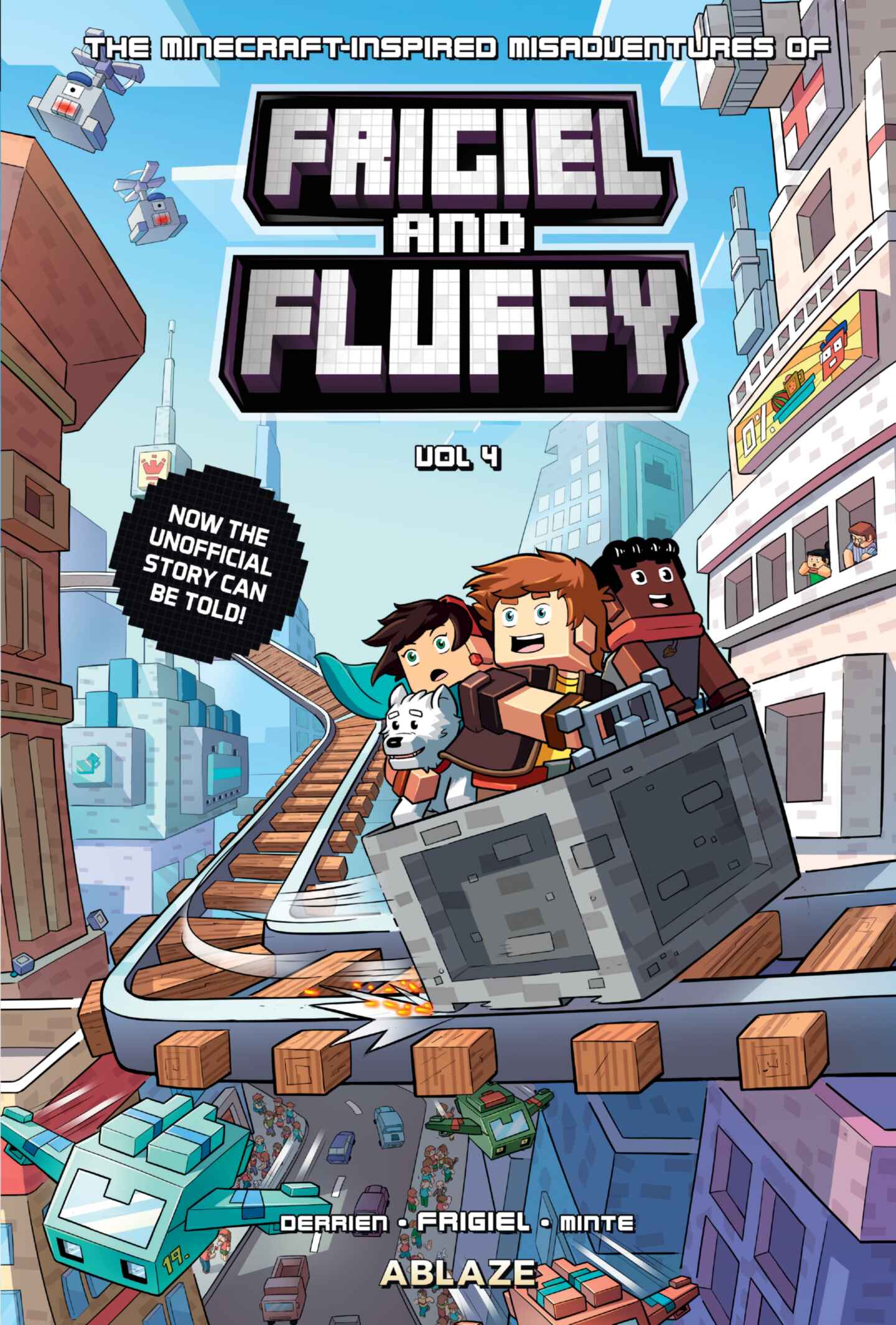 poster for The Minecraft-inspired Misadventures of Frigiel and Fluffy, Volume 4