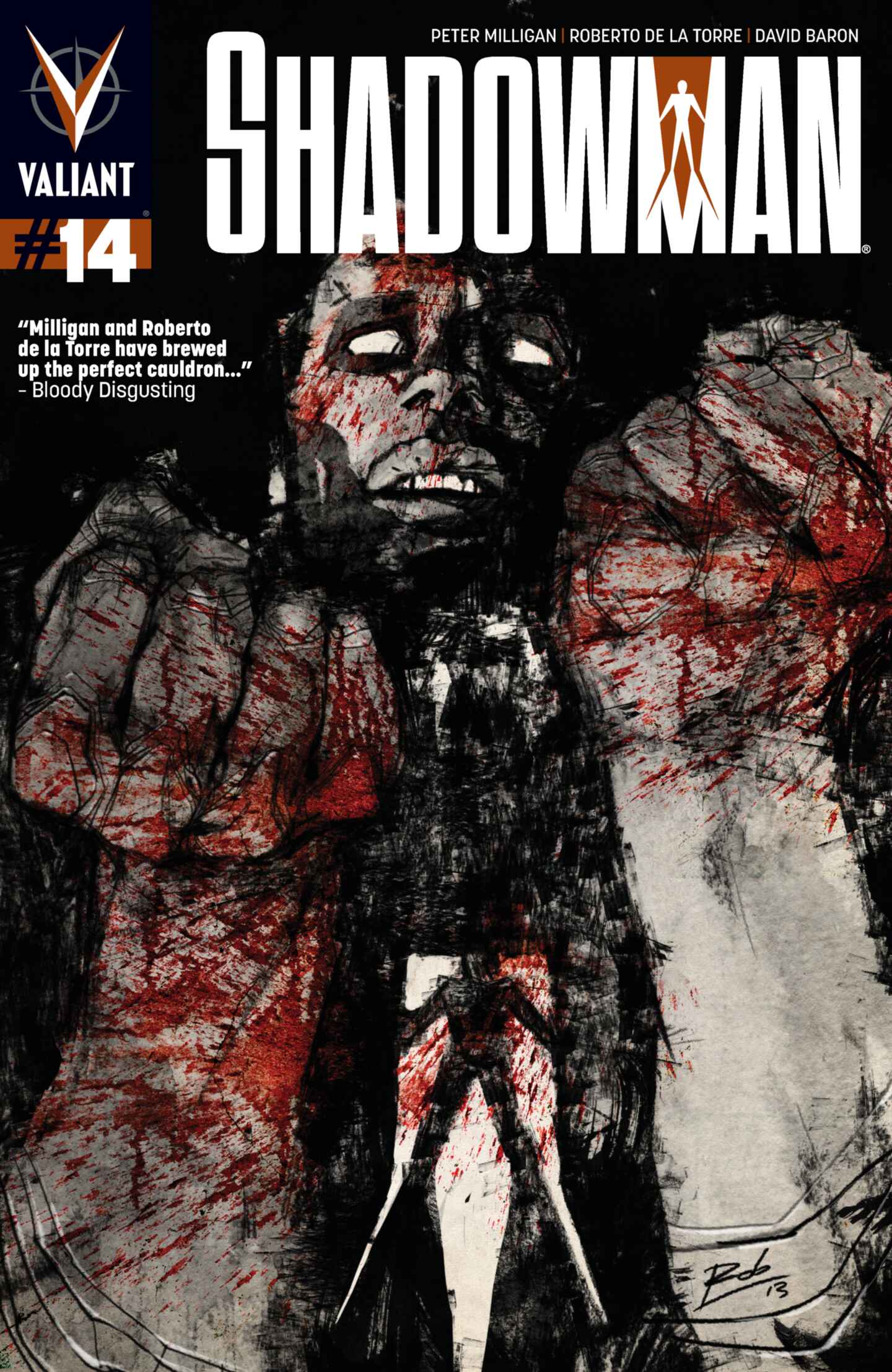 cover for Shadowman (2012) #14