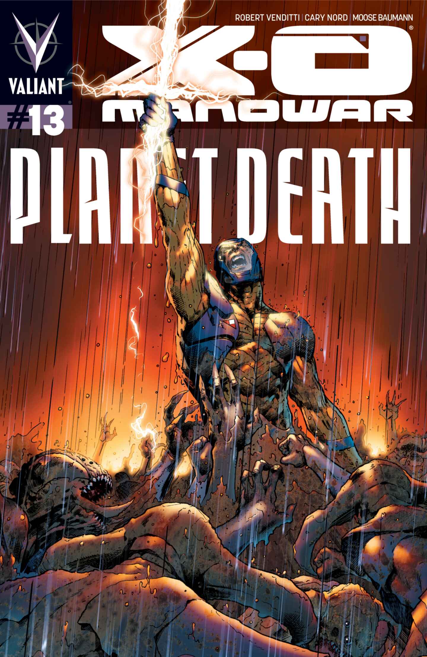 cover for X-O Manowar (2012) #13