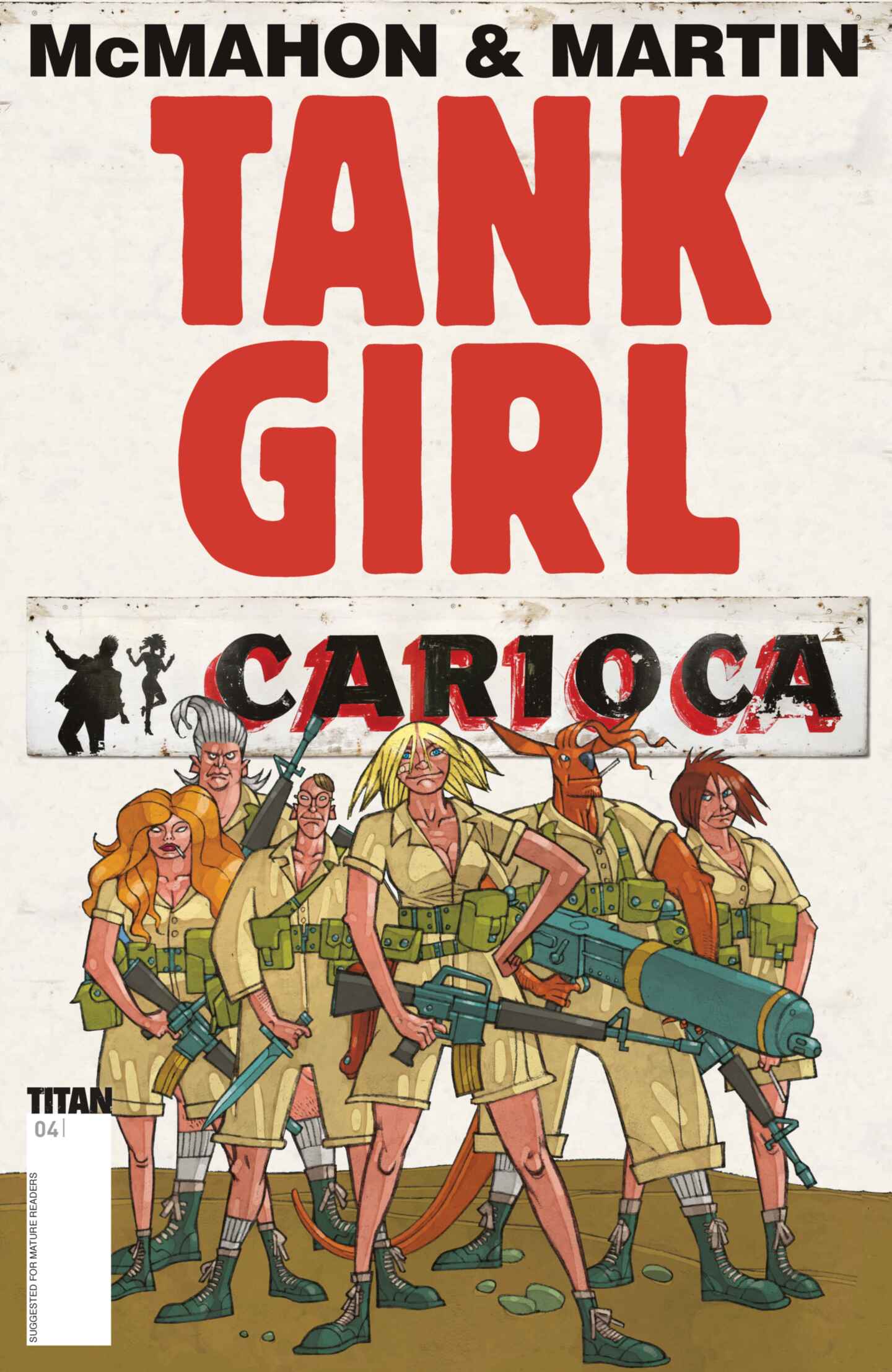 poster for Tank Girl: Carioca (2011), Volume 4