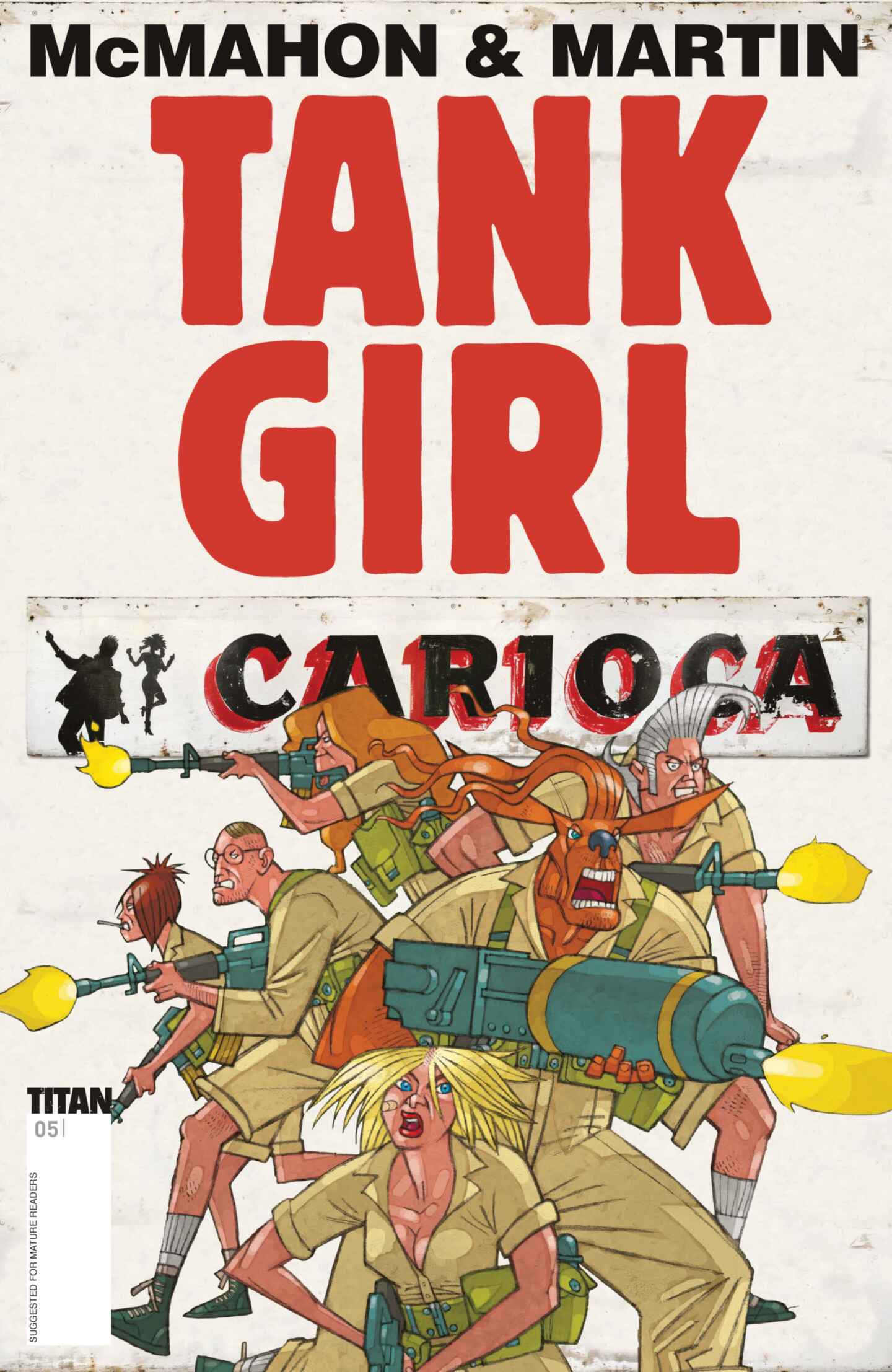 cover for Tank Girl: Carioca (2011), Volume 5