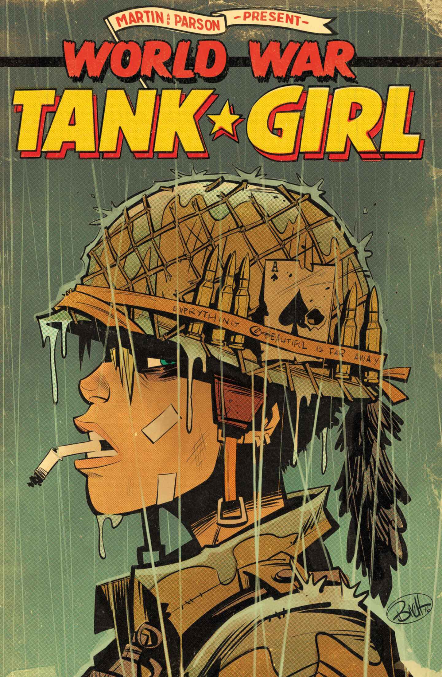 cover for Tank Girl: World War Tank Girl (2017), Volume 1