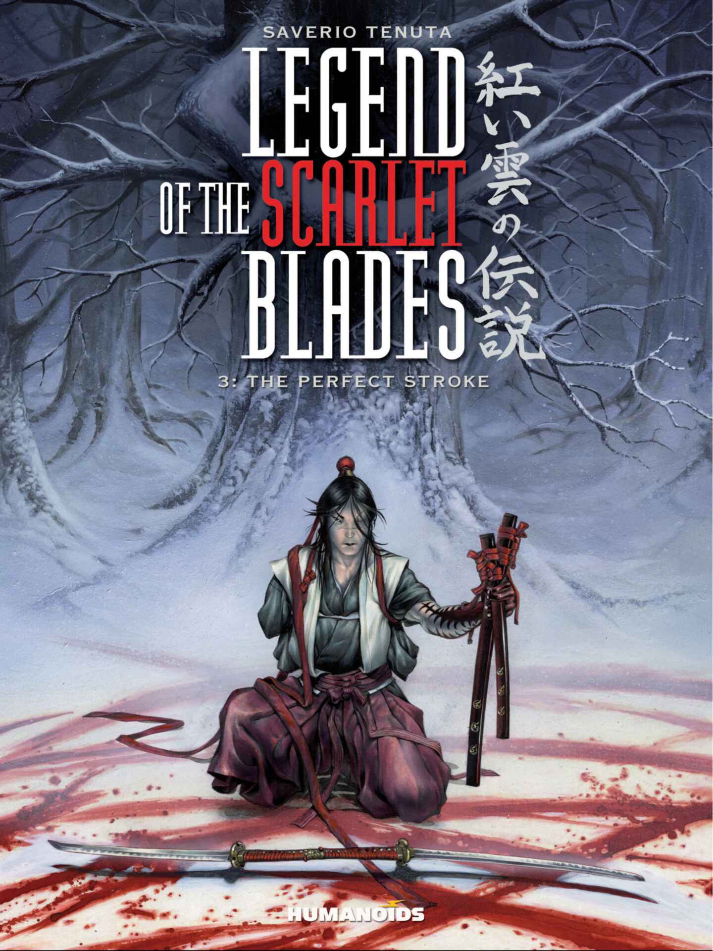 poster for Legend of the Scarlet Blades, Volume 3
