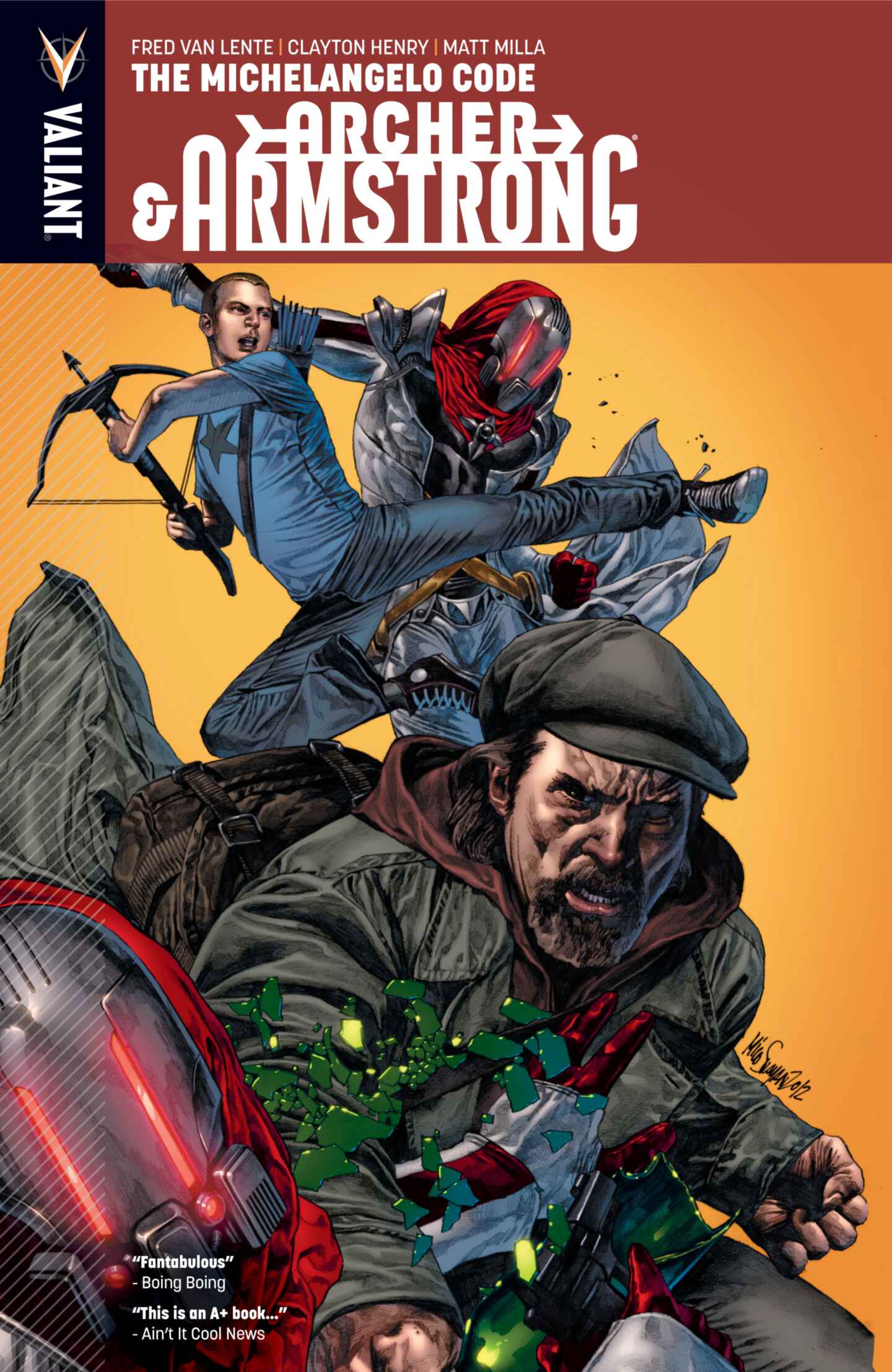 poster for Archer & Armstrong (2012), Volume 1