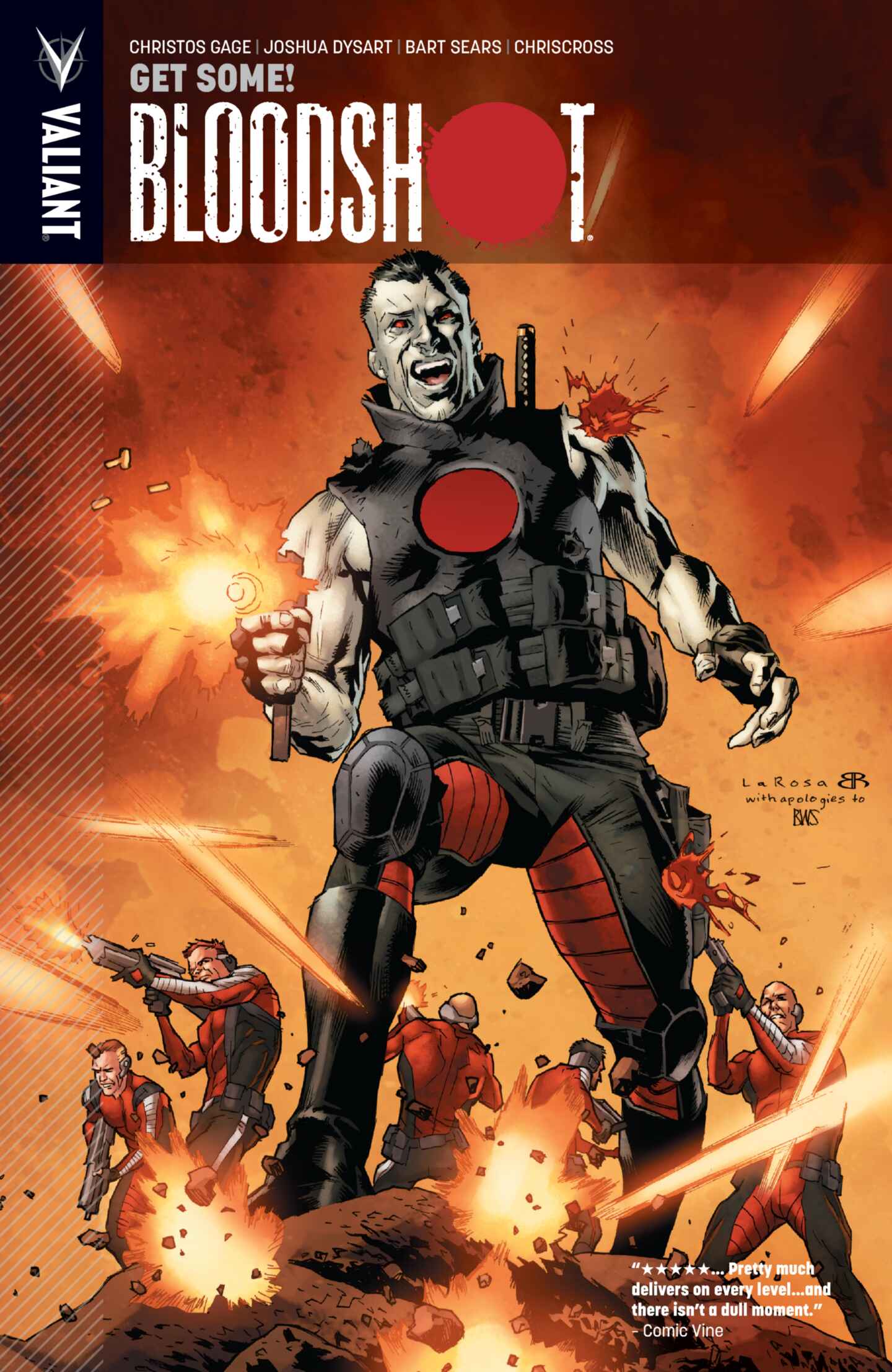 poster for Bloodshot (2012), Volume 5