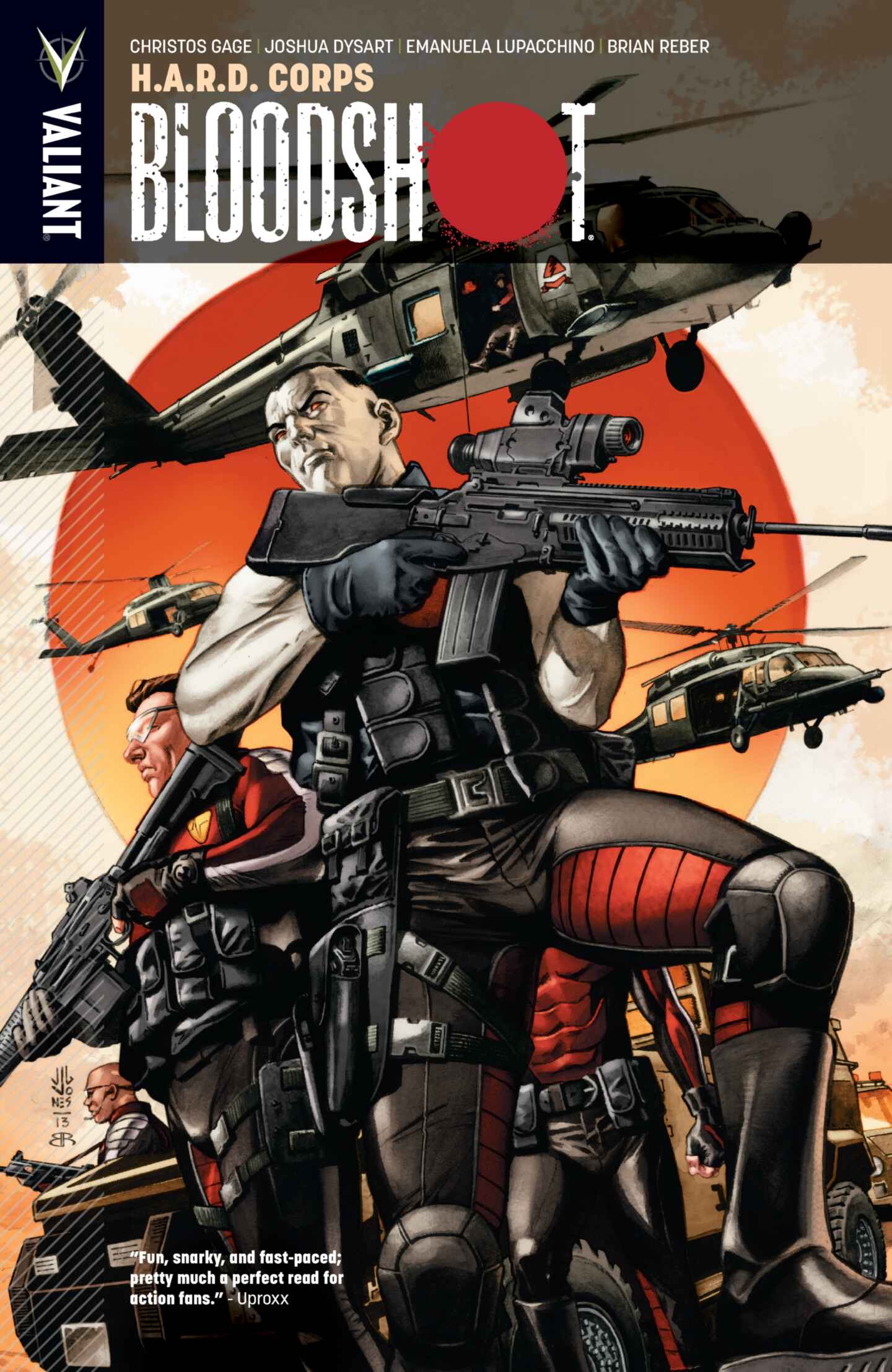 poster for Bloodshot (2012), Volume 4