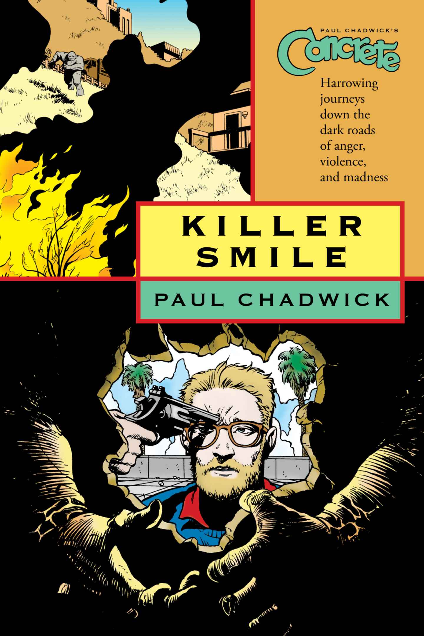 cover for Concrete, Volume 4