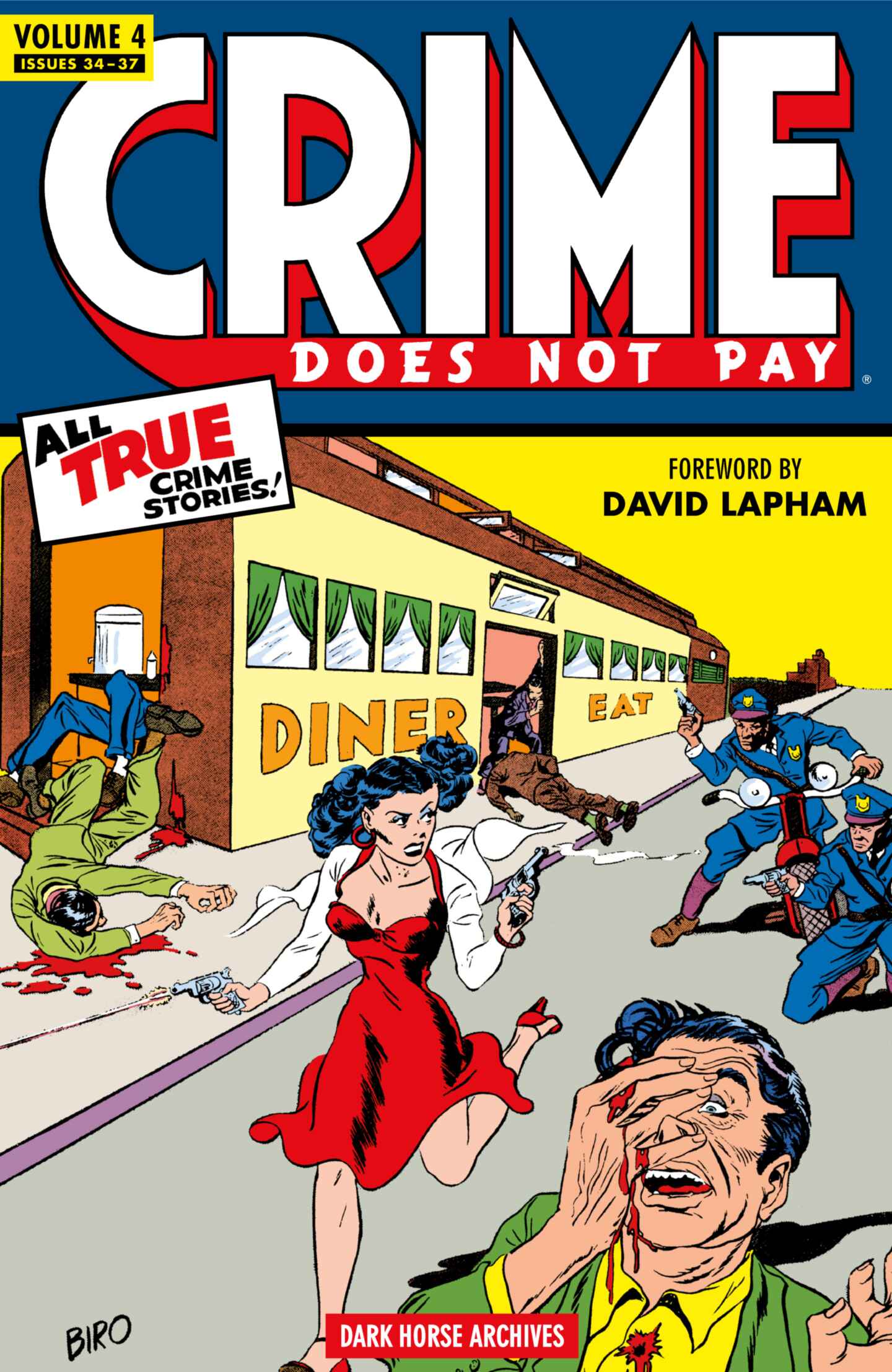 cover for Crime Does Not Pay Archives, Volume 4