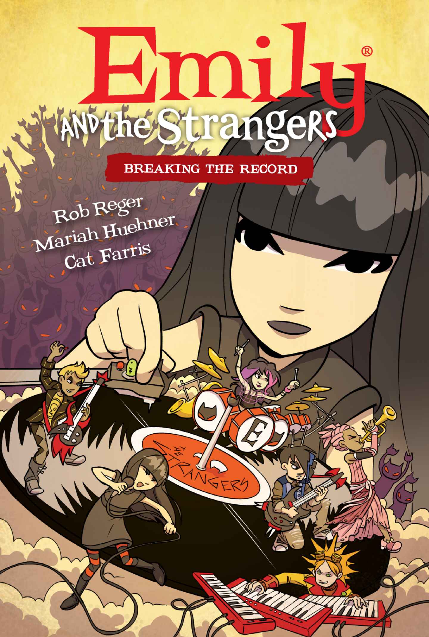 cover for Emily and the Strangers, Volume 2
