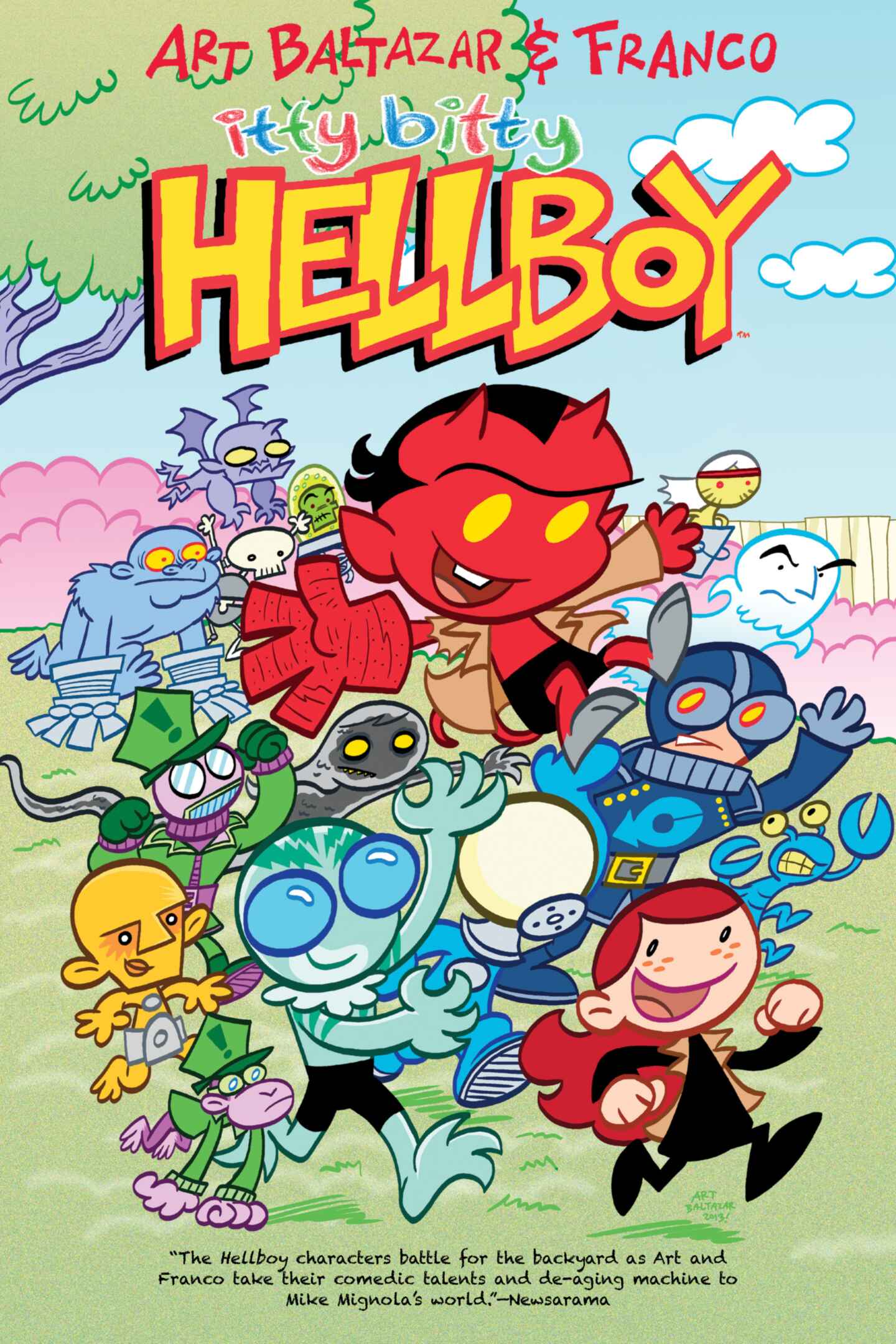 cover for Itty Bitty Hellboy, Volume 1