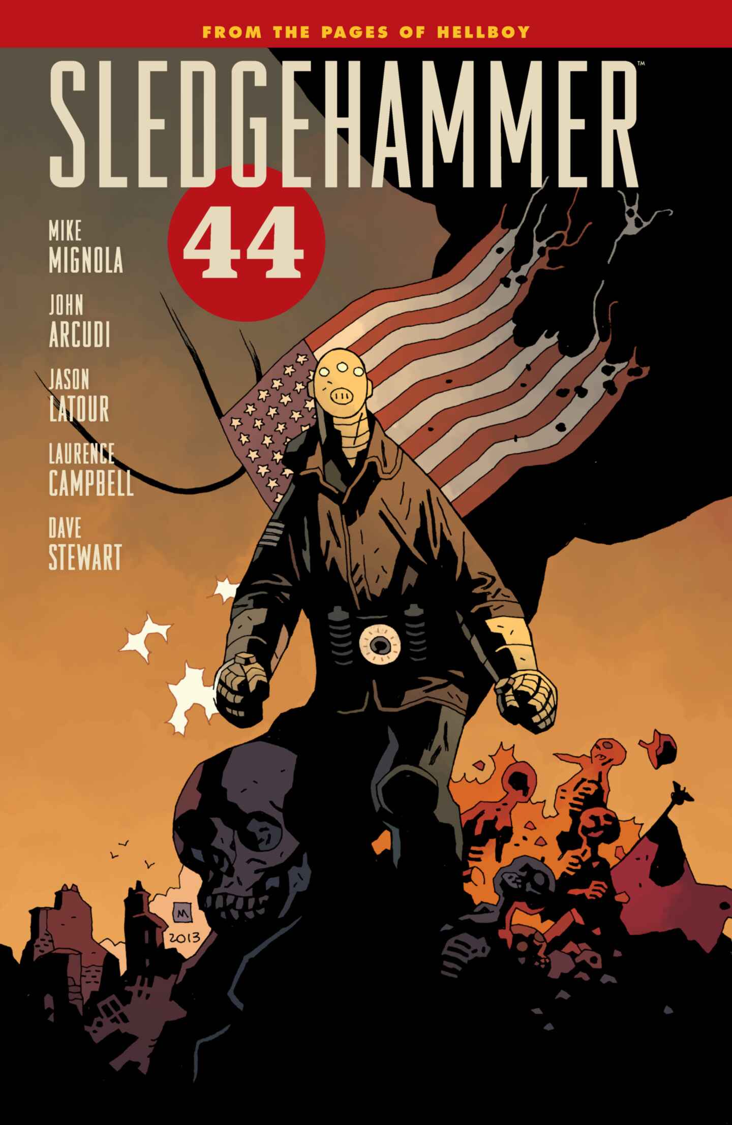 cover for Sledgehammer 44, Volume 1
