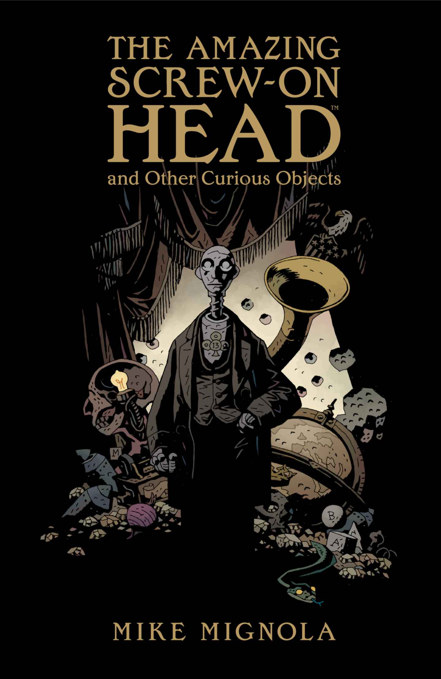 cover for The Amazing Screw-On Head and Other Curious Objects, Volume 1