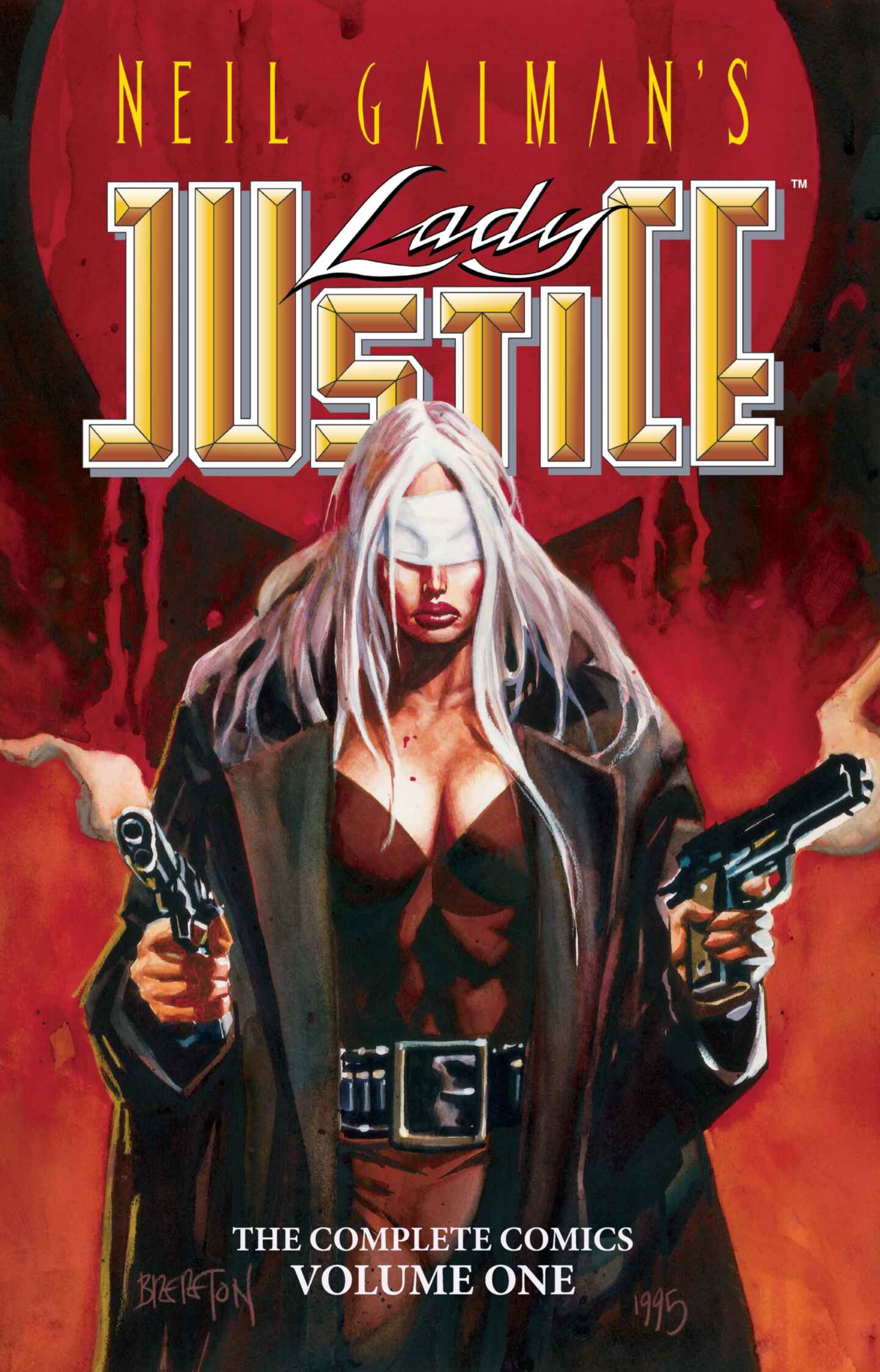 cover for Neil Gaiman’s Lady Justice, Volume 1