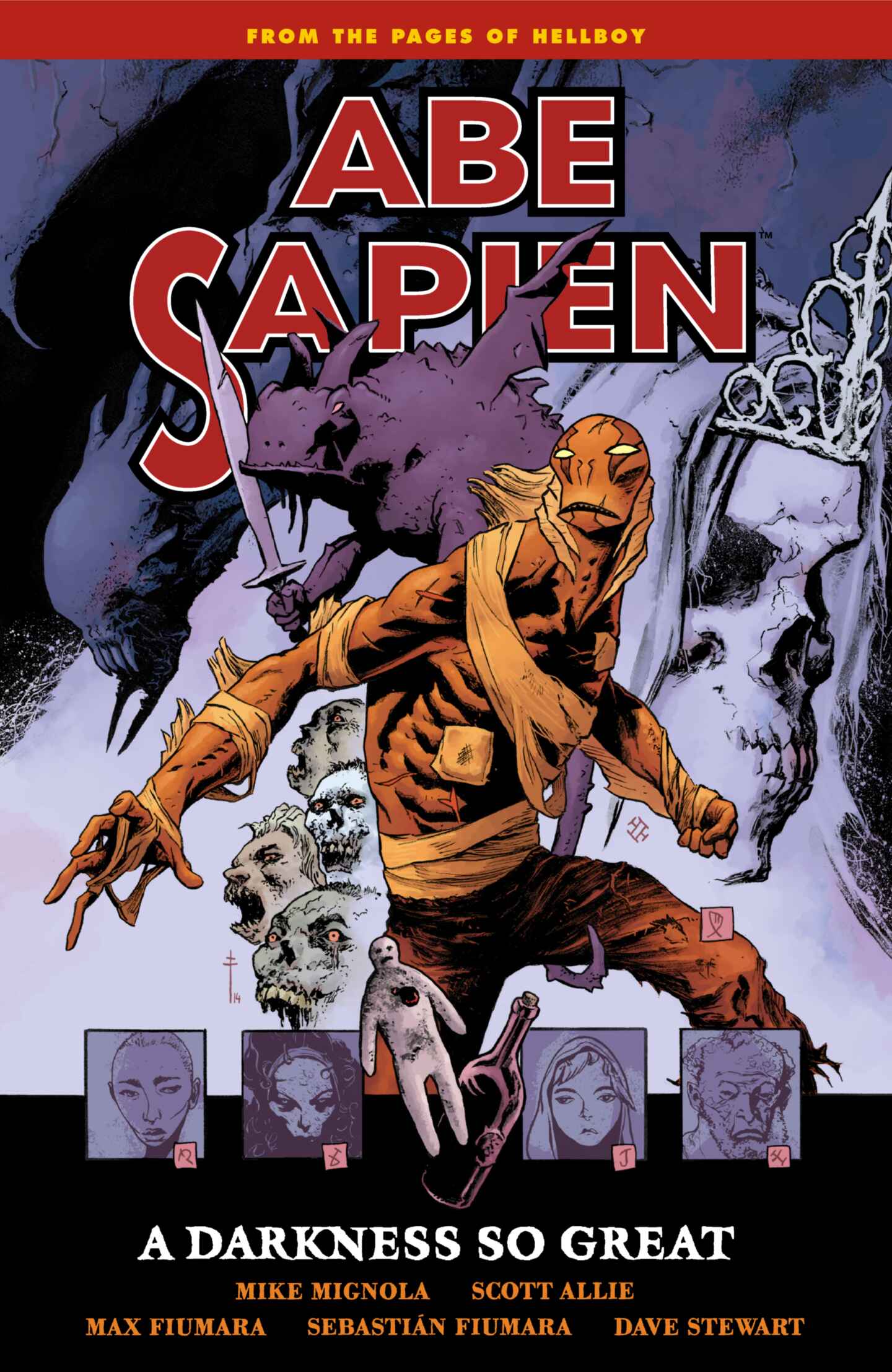 cover for Abe Sapien, Volume 6