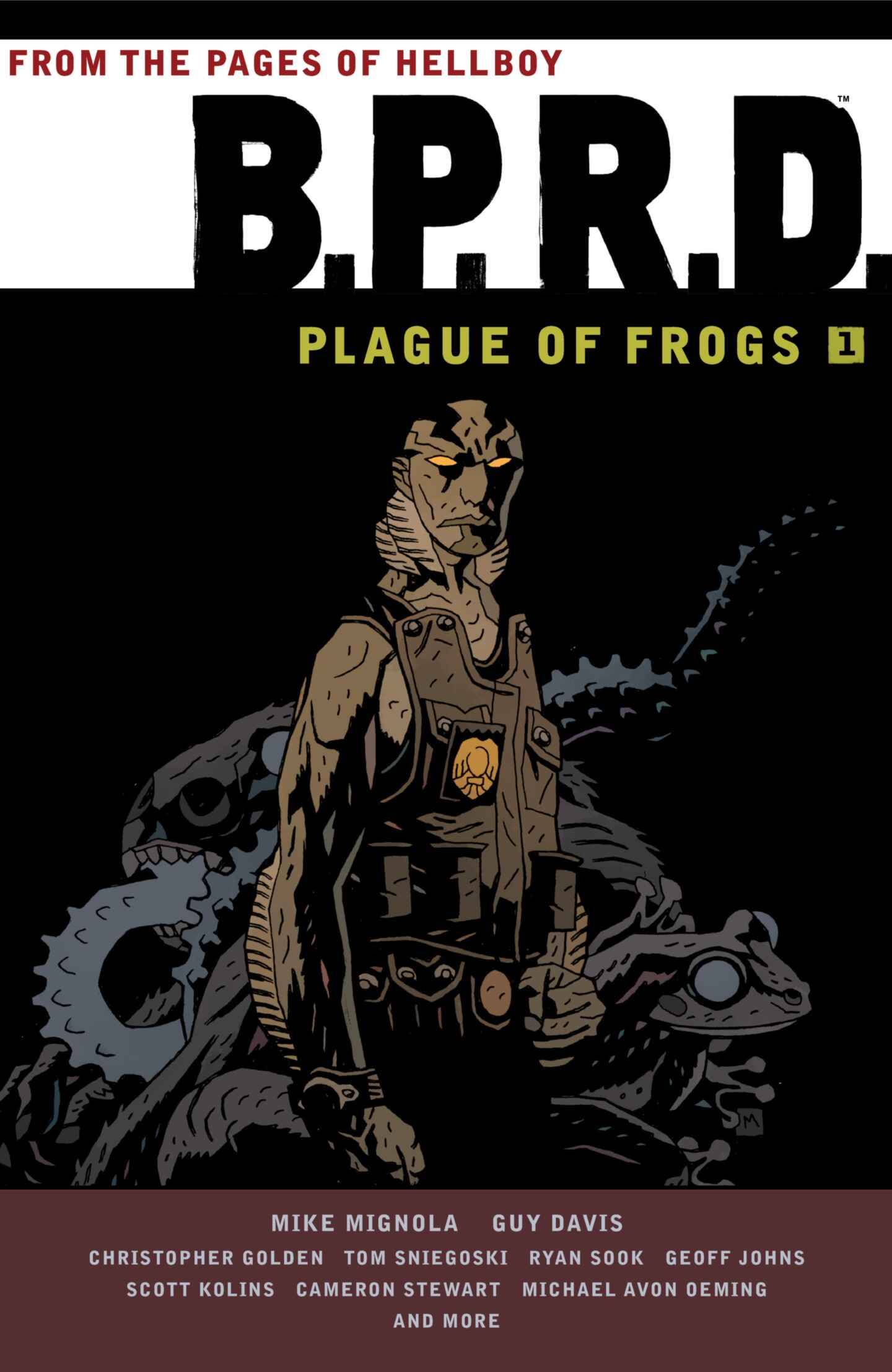 cover for B.P.R.D. Plague of Frogs, Volume 1