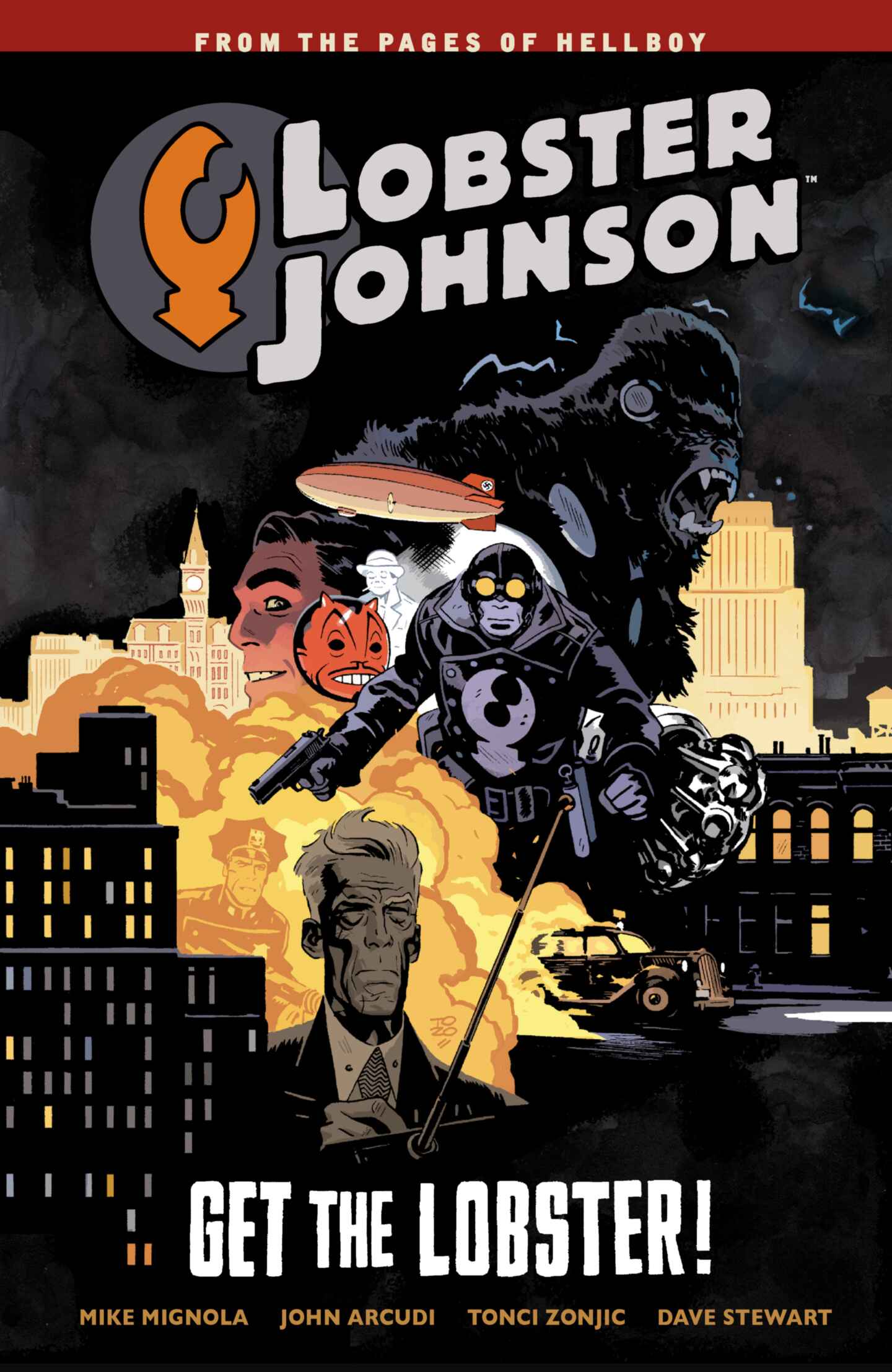 cover for Lobster Johnson, Volume 4