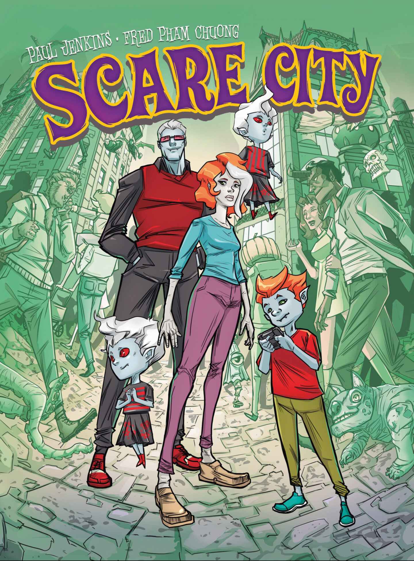cover for Scare City, Volume 1