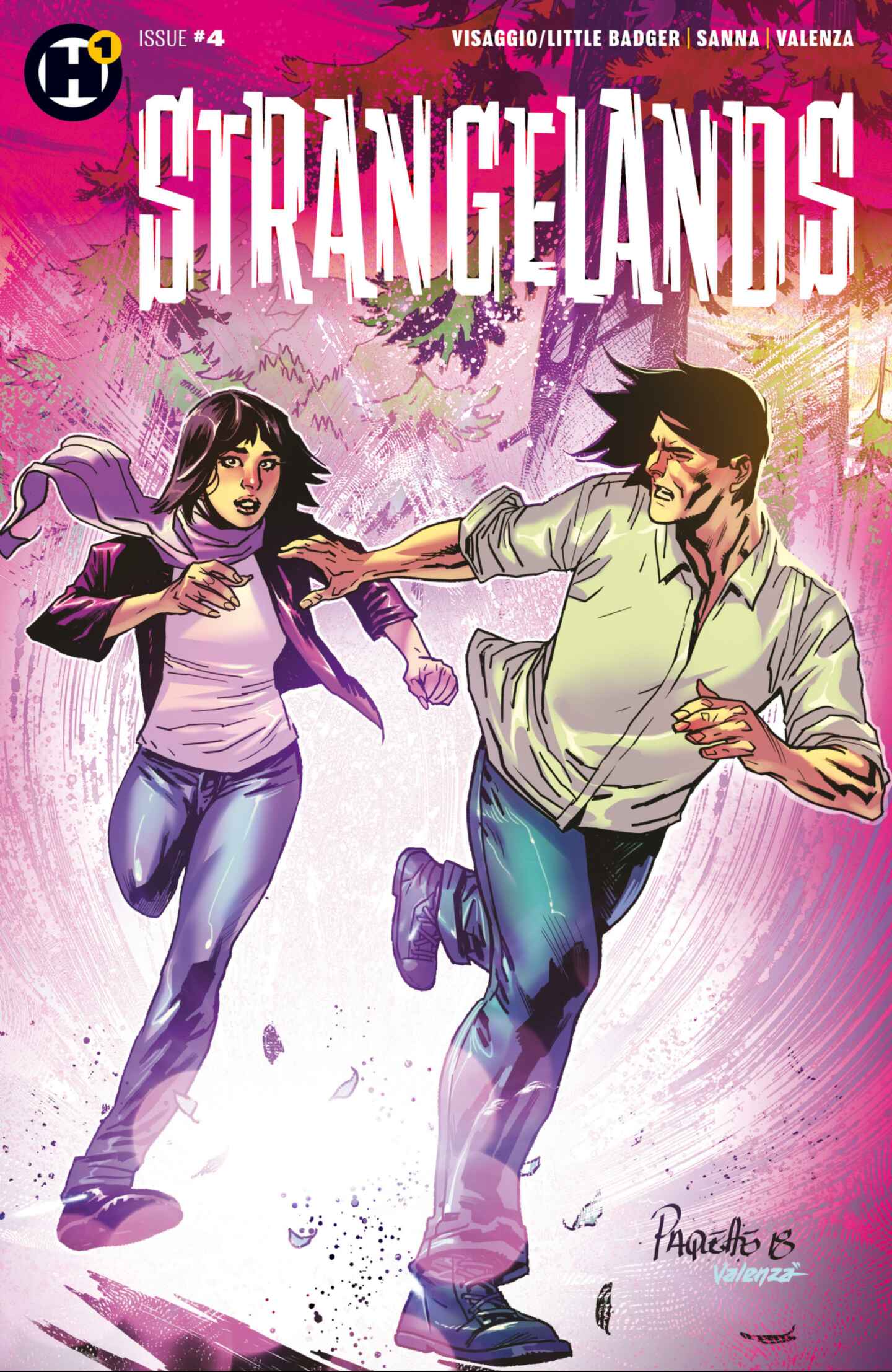 cover for Strangelands Issue #4