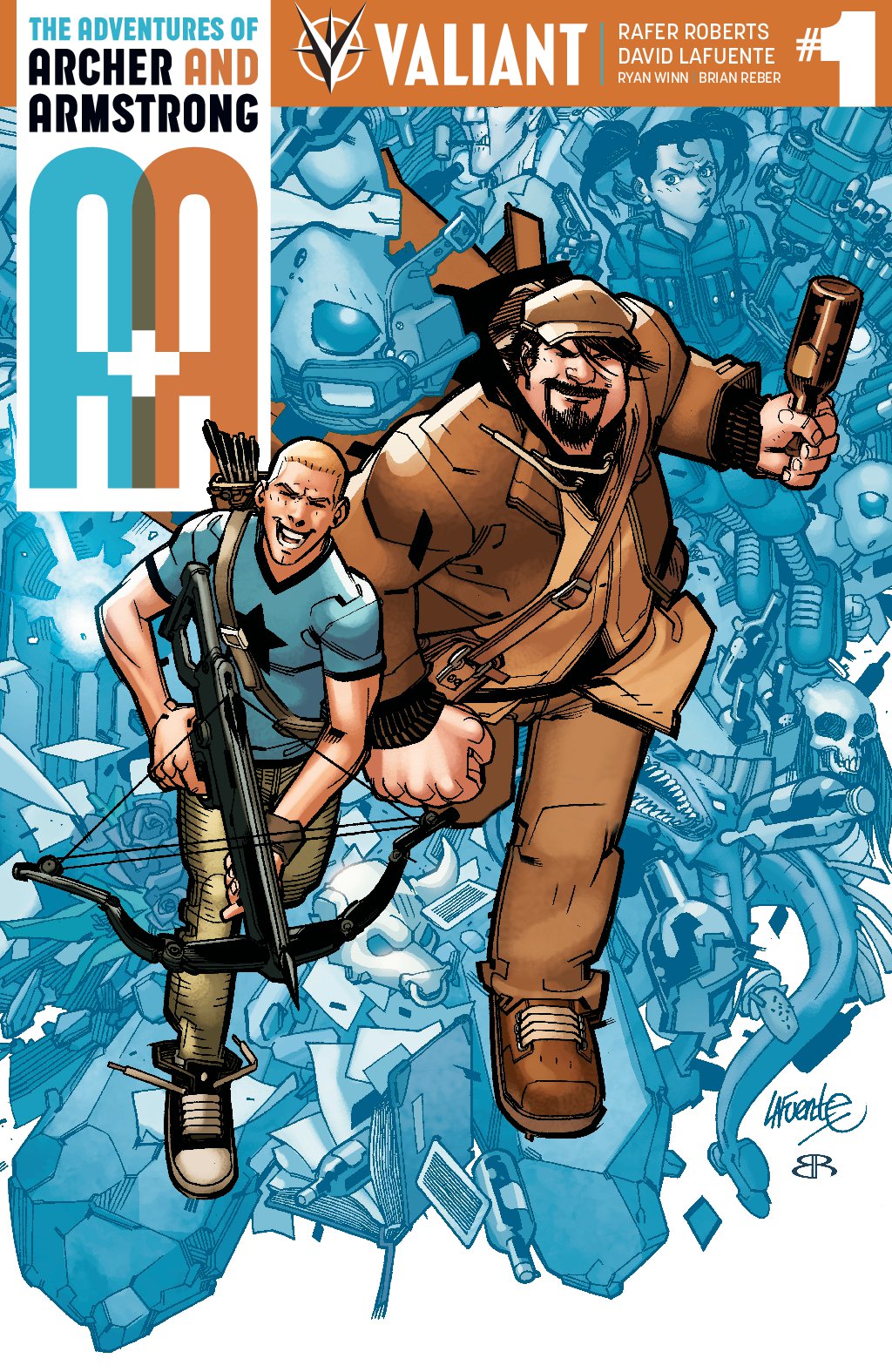 cover for A&A: The Adventures of Archer & Armstrong #1