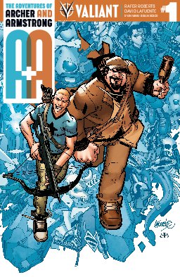 poster for A&A: The Adventures of Archer & Armstrong #1