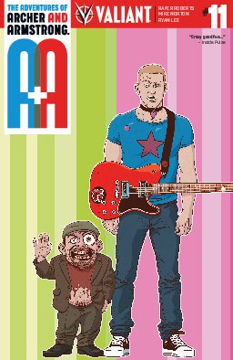 poster for A&A: The Adventures of Archer & Armstrong #11