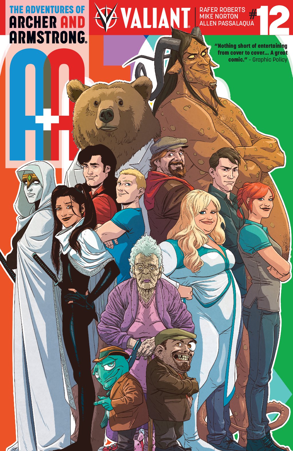 cover for A&A: The Adventures of Archer & Armstrong #12
