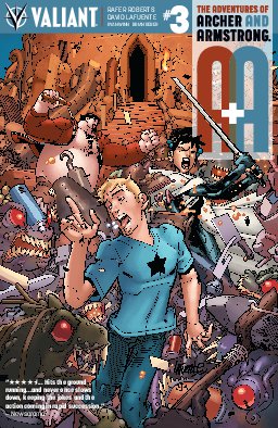 poster for A&A: The Adventures of Archer & Armstrong #3