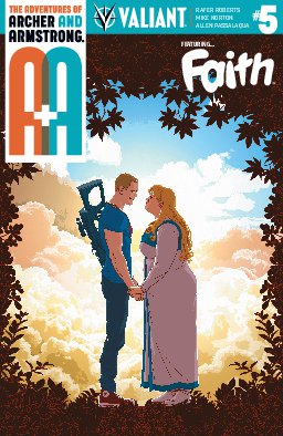poster for A&A: The Adventures of Archer & Armstrong #5