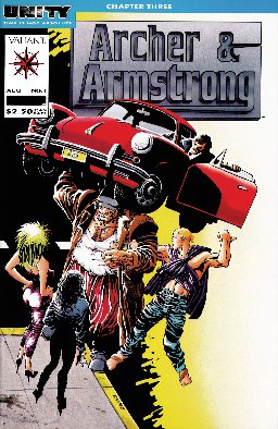 poster for Archer & Armstrong (1992), Volume 1