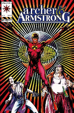 poster for Archer & Armstrong (1992), Volume 11