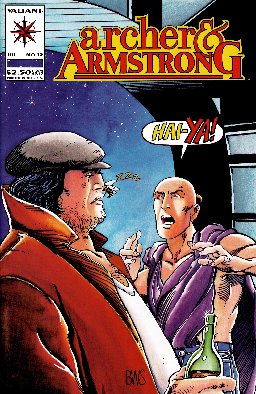 poster for Archer & Armstrong (1992), Volume 12