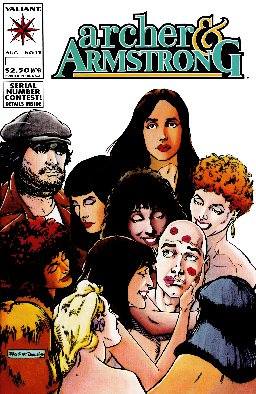 poster for Archer & Armstrong (1992), Volume 13