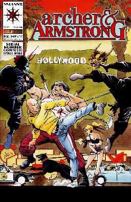 poster for Archer & Armstrong (1992), Volume 14