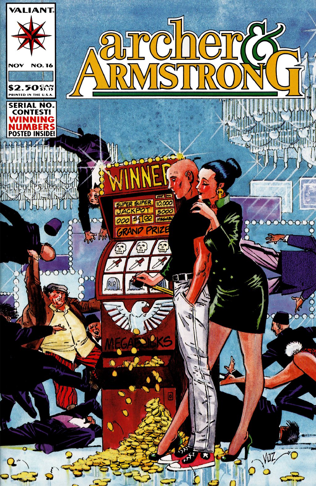 cover for Archer & Armstrong (1992), Volume 16