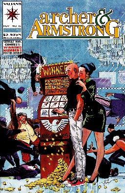 poster for Archer & Armstrong (1992), Volume 16