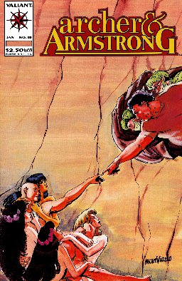 poster for Archer & Armstrong (1992), Volume 18