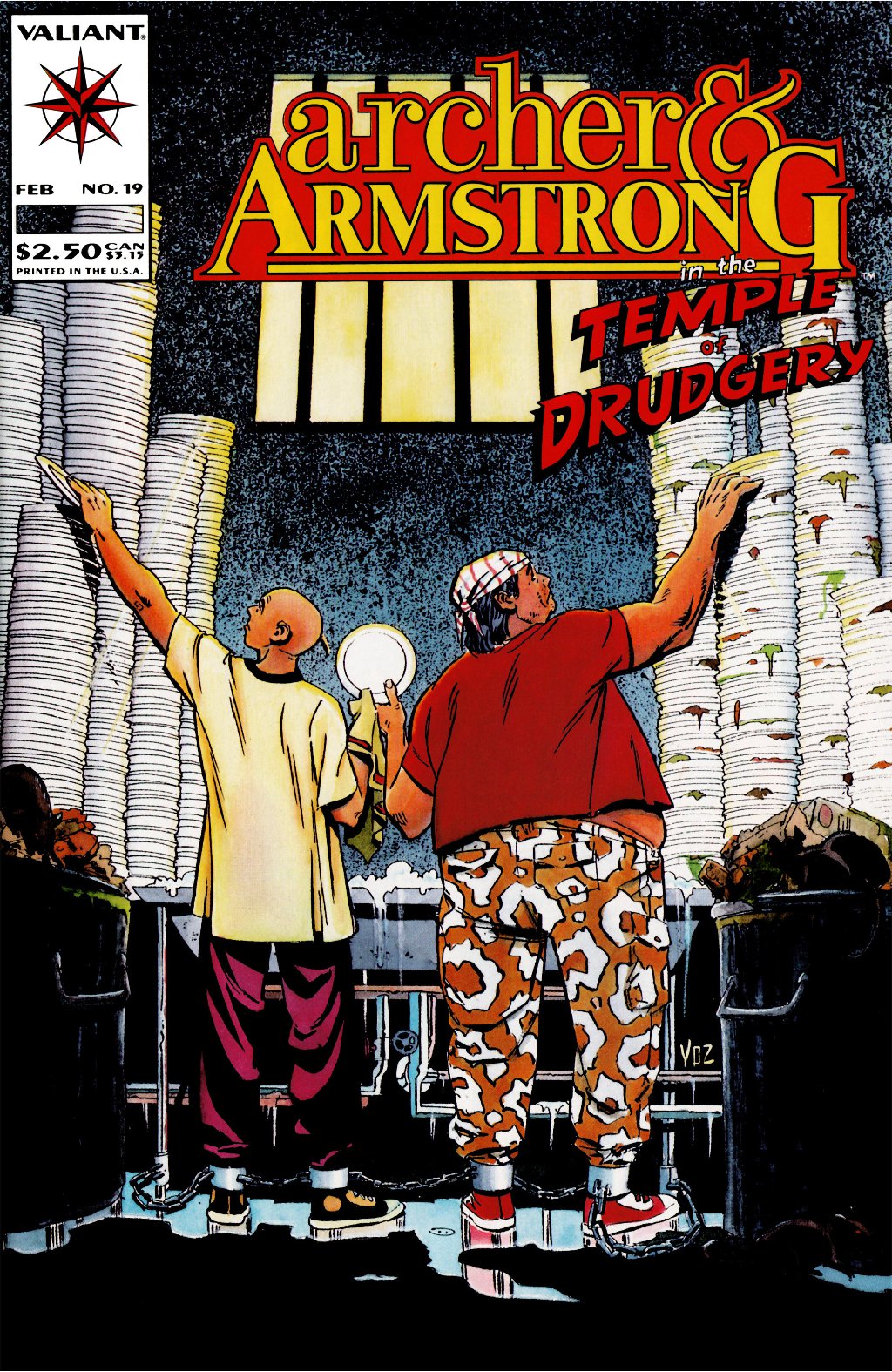 cover for Archer & Armstrong (1992), Volume 19